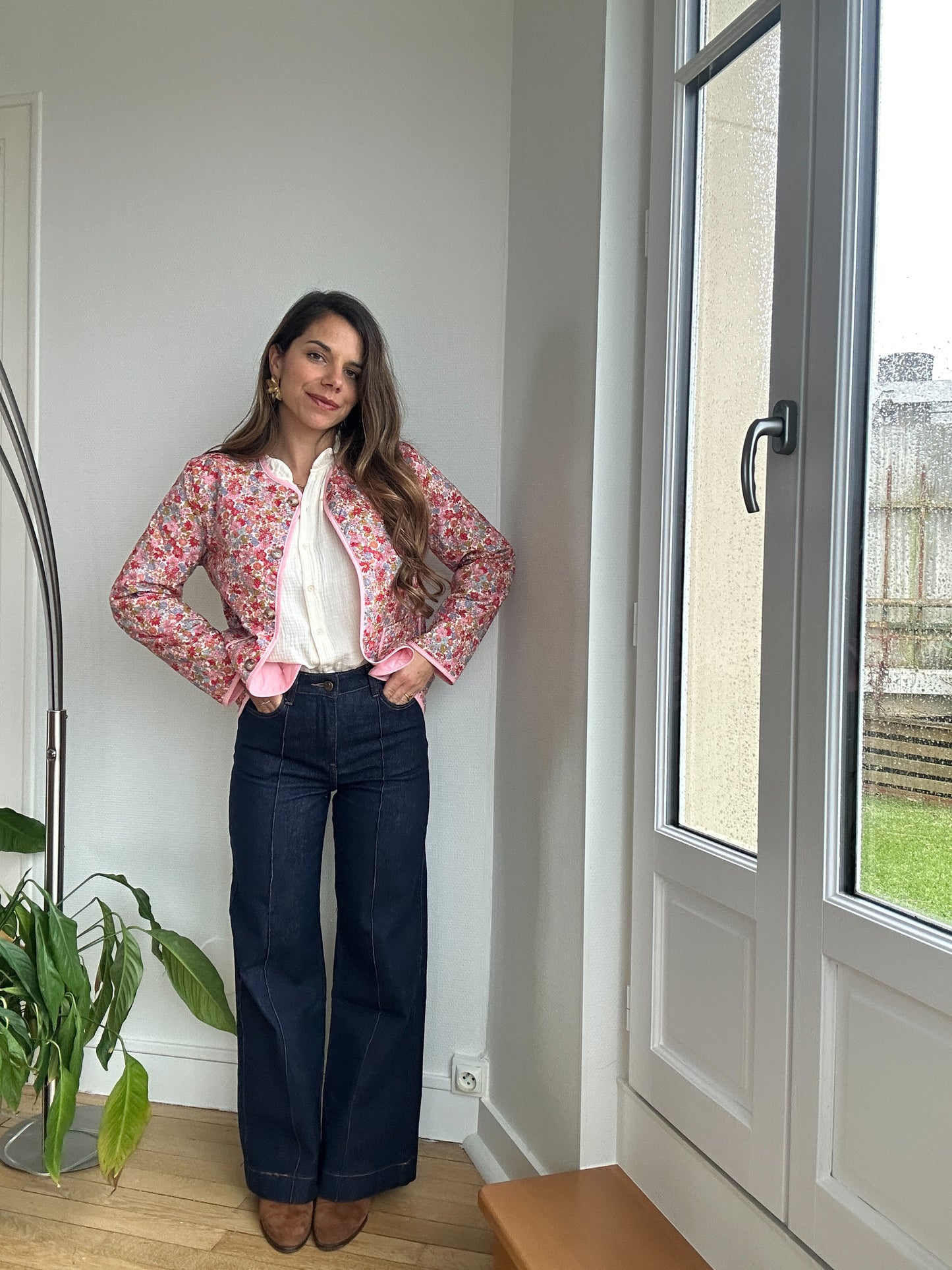 Veste matelassée liberty Vera