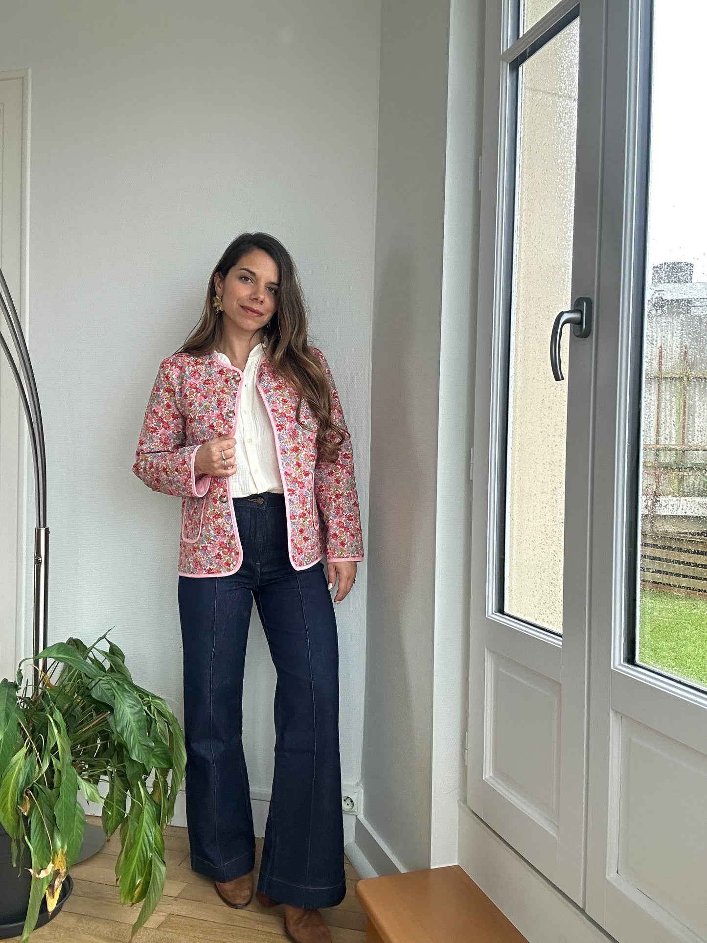 Veste matelassée liberty Vera