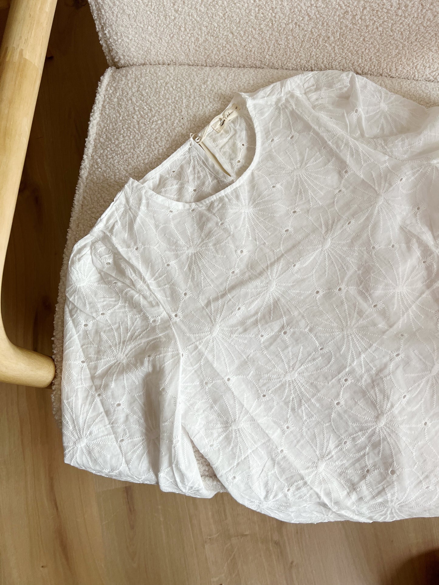 Blouse brodée Apolline