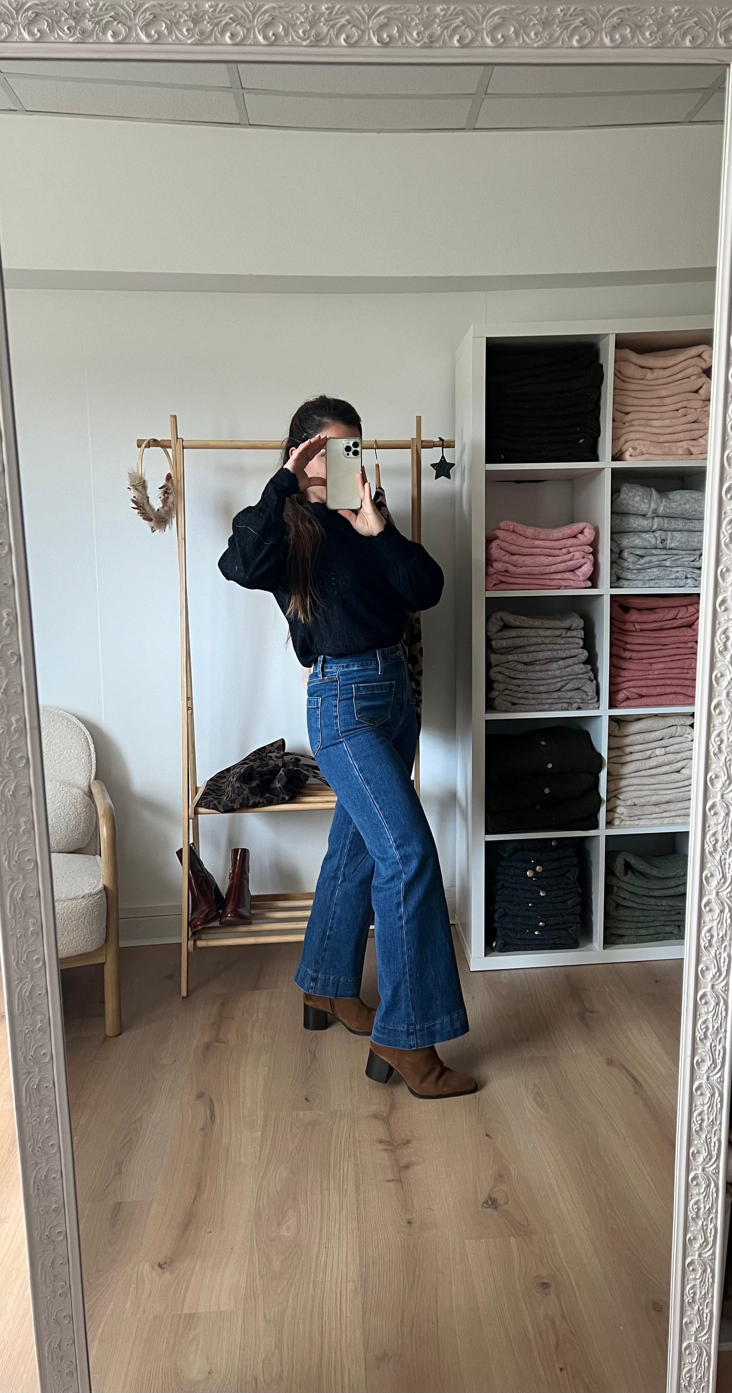 Jean Gasparette denim foncé
