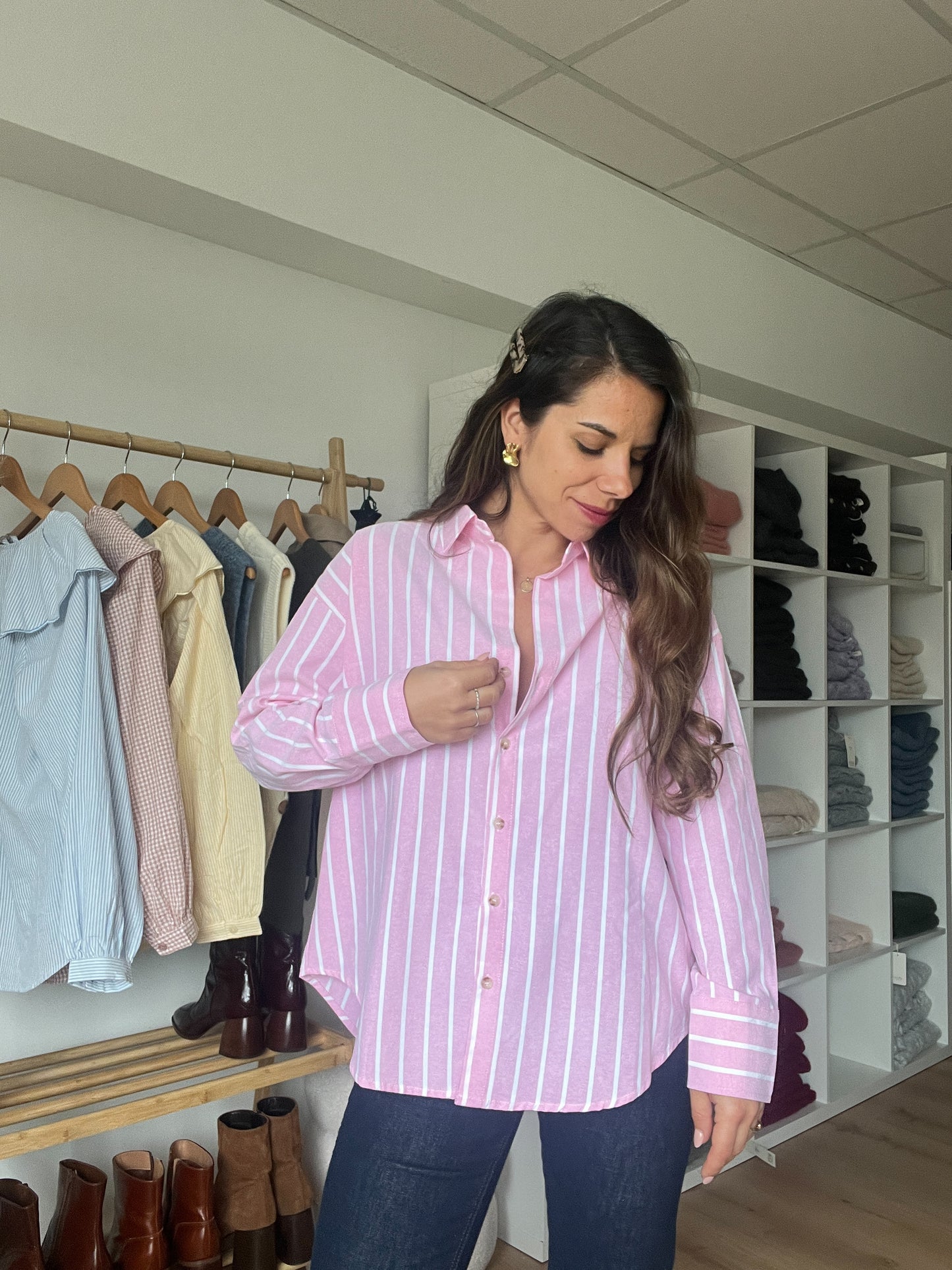 Chemise à rayures Auriane