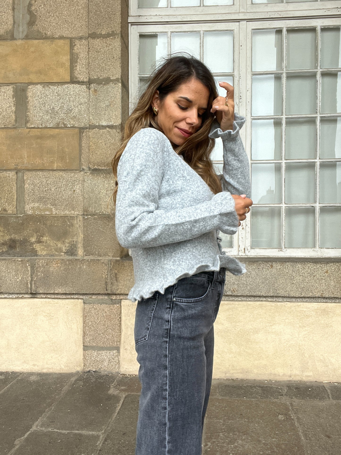 Cardigan Maxine gris