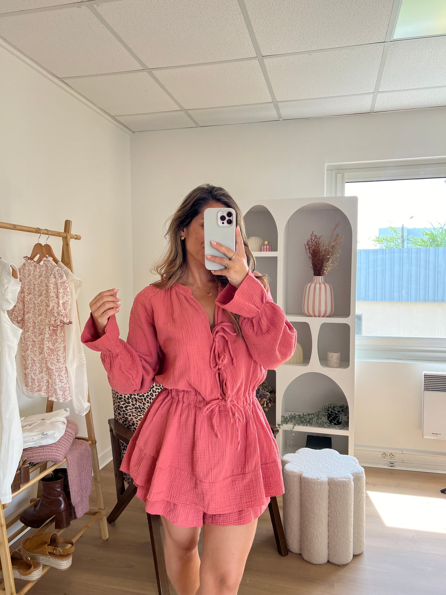 Combishort terracotta Charlotte
