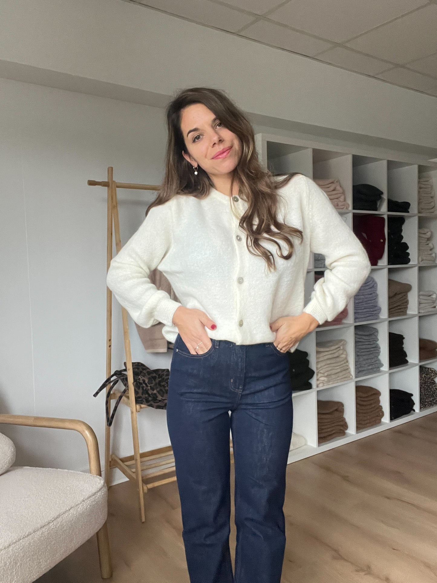 Jean droit Solange brut