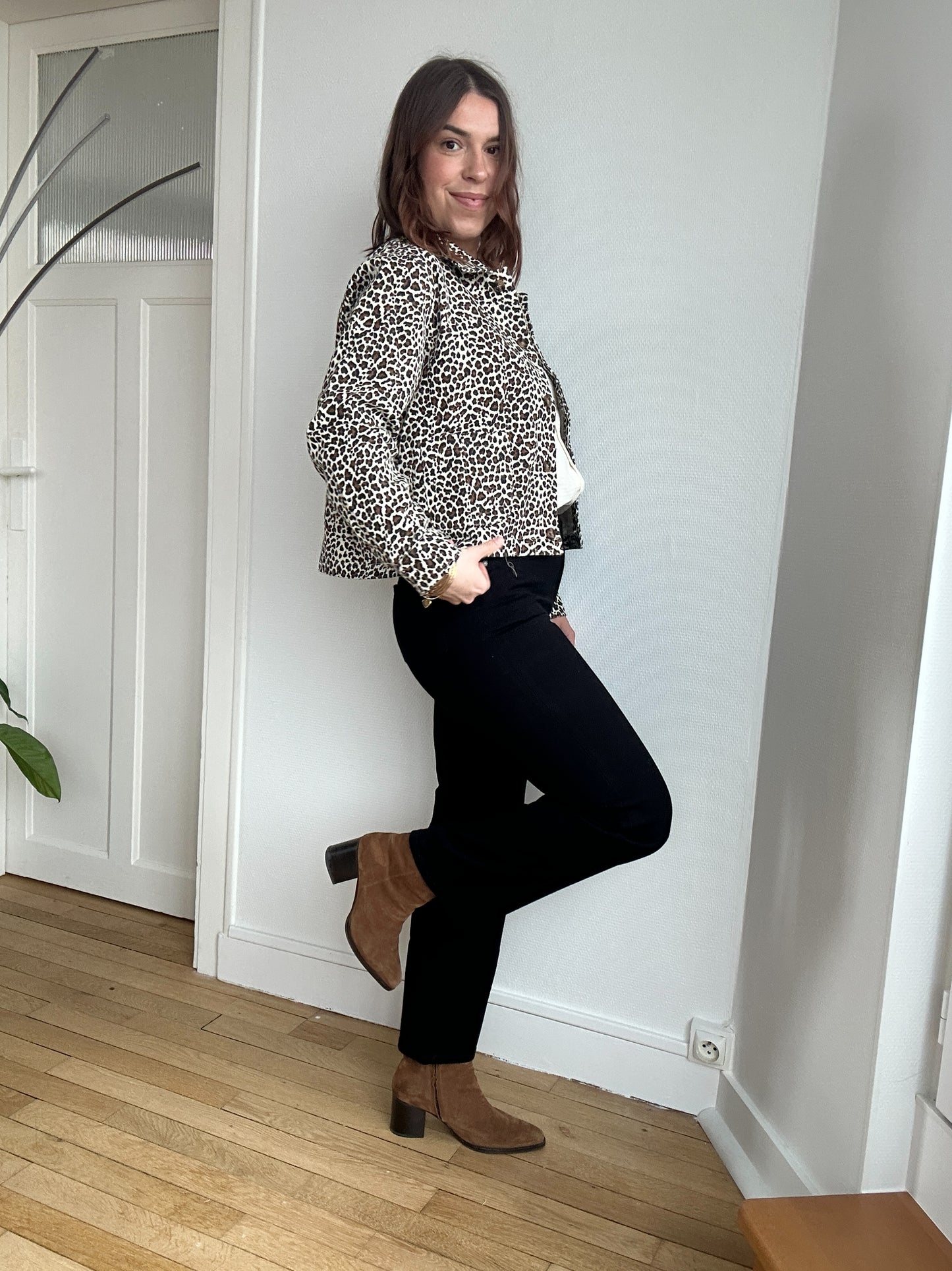 Jean droit Solange noir