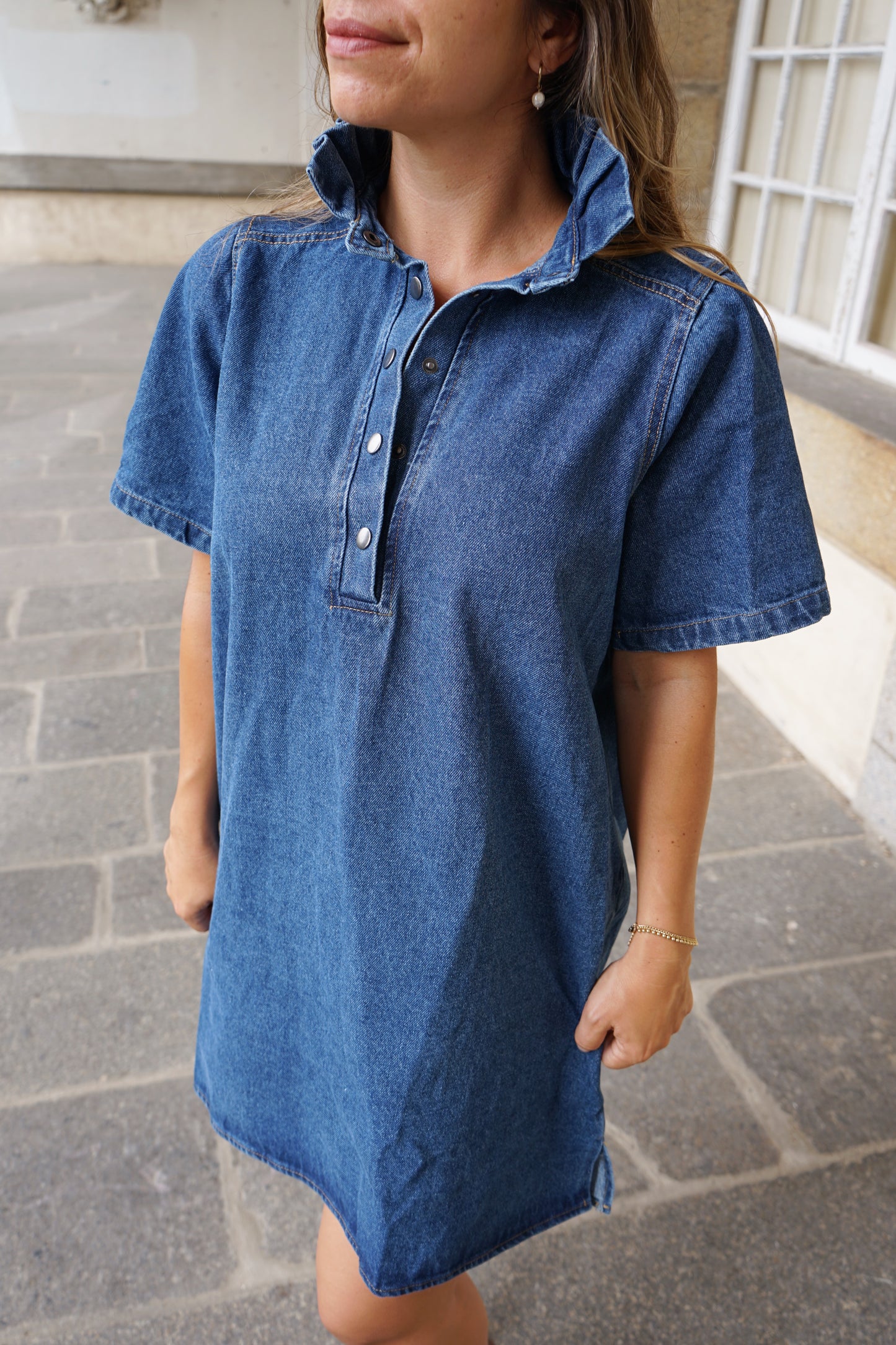 Robe en Jean Céleste