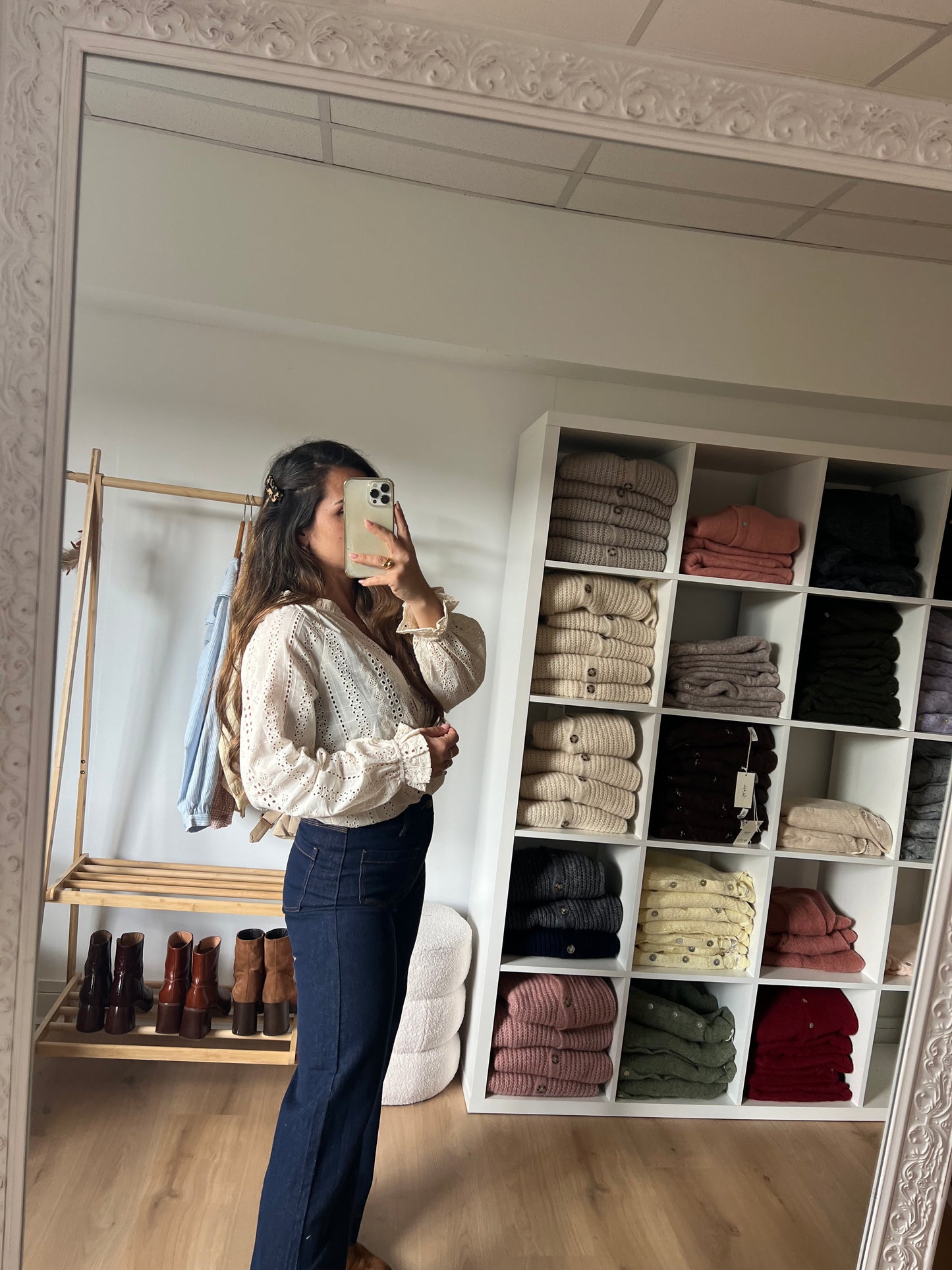 Blouse brodée Pénélope