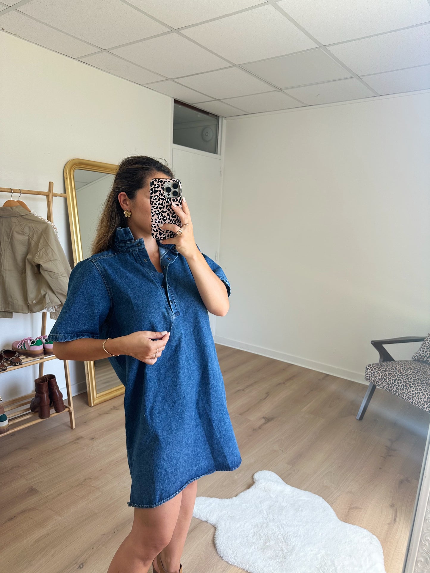 Robe en Jean Céleste