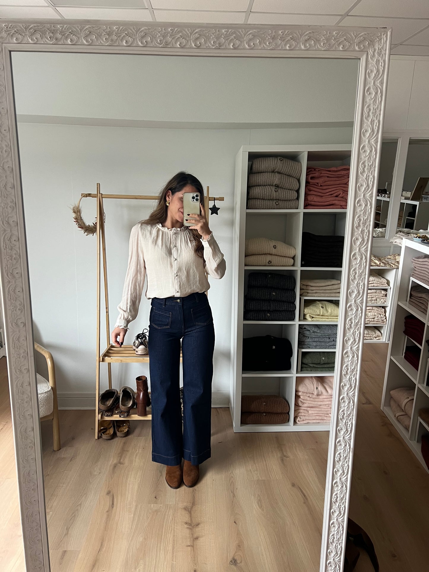 Jean Gasparette denim brut