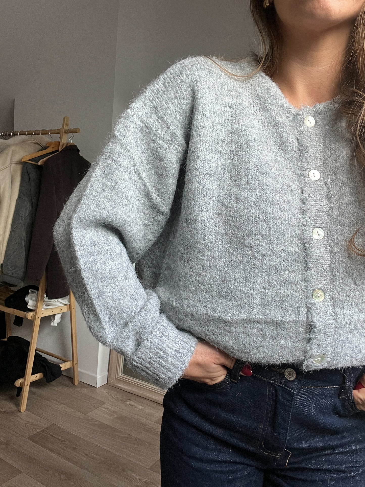 Cardigan Charlie gris