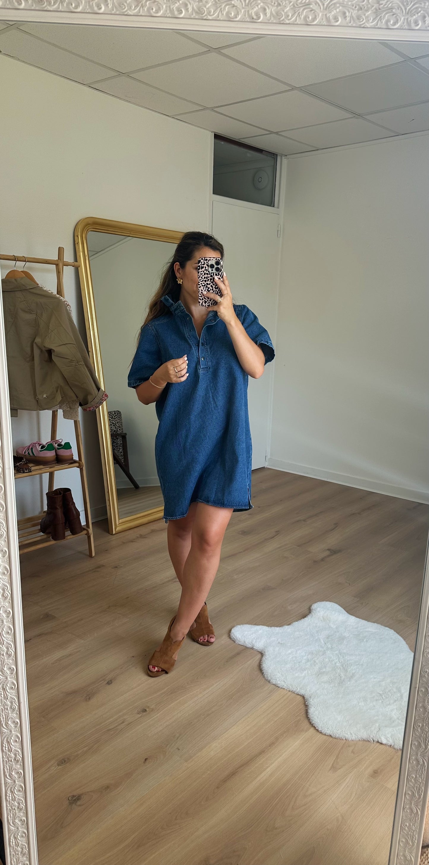 Robe en Jean Céleste