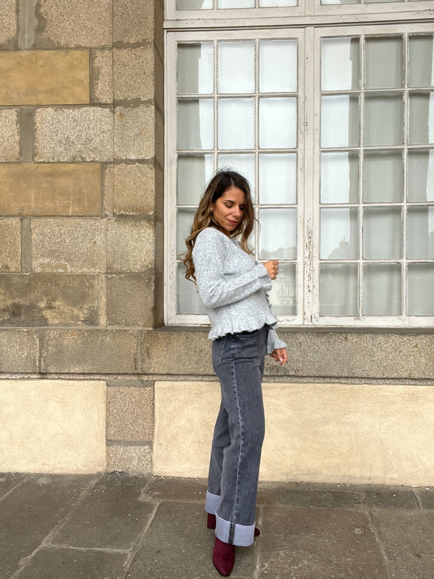 Cardigan Maxine gris