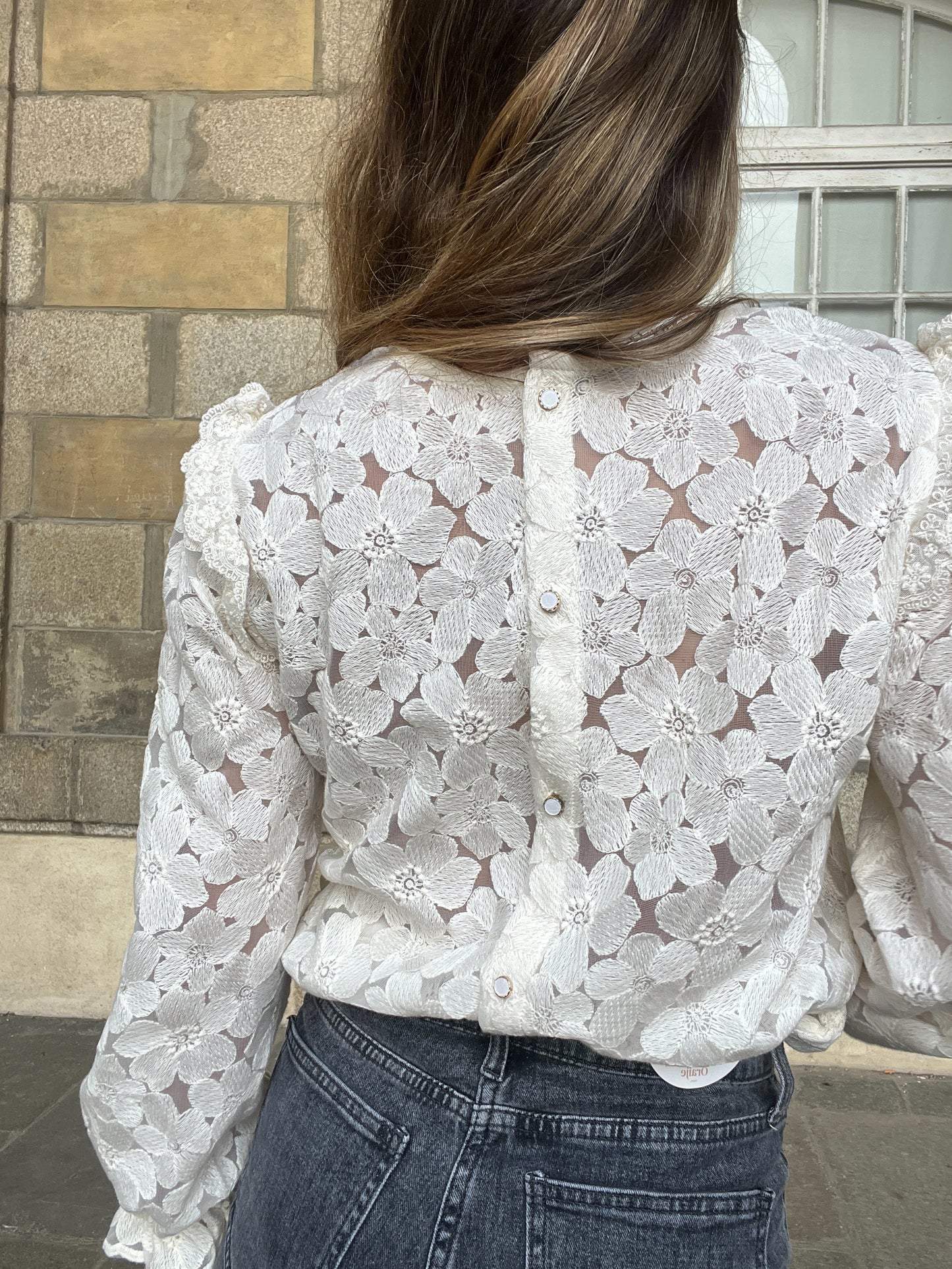 Blouse brodée Laura