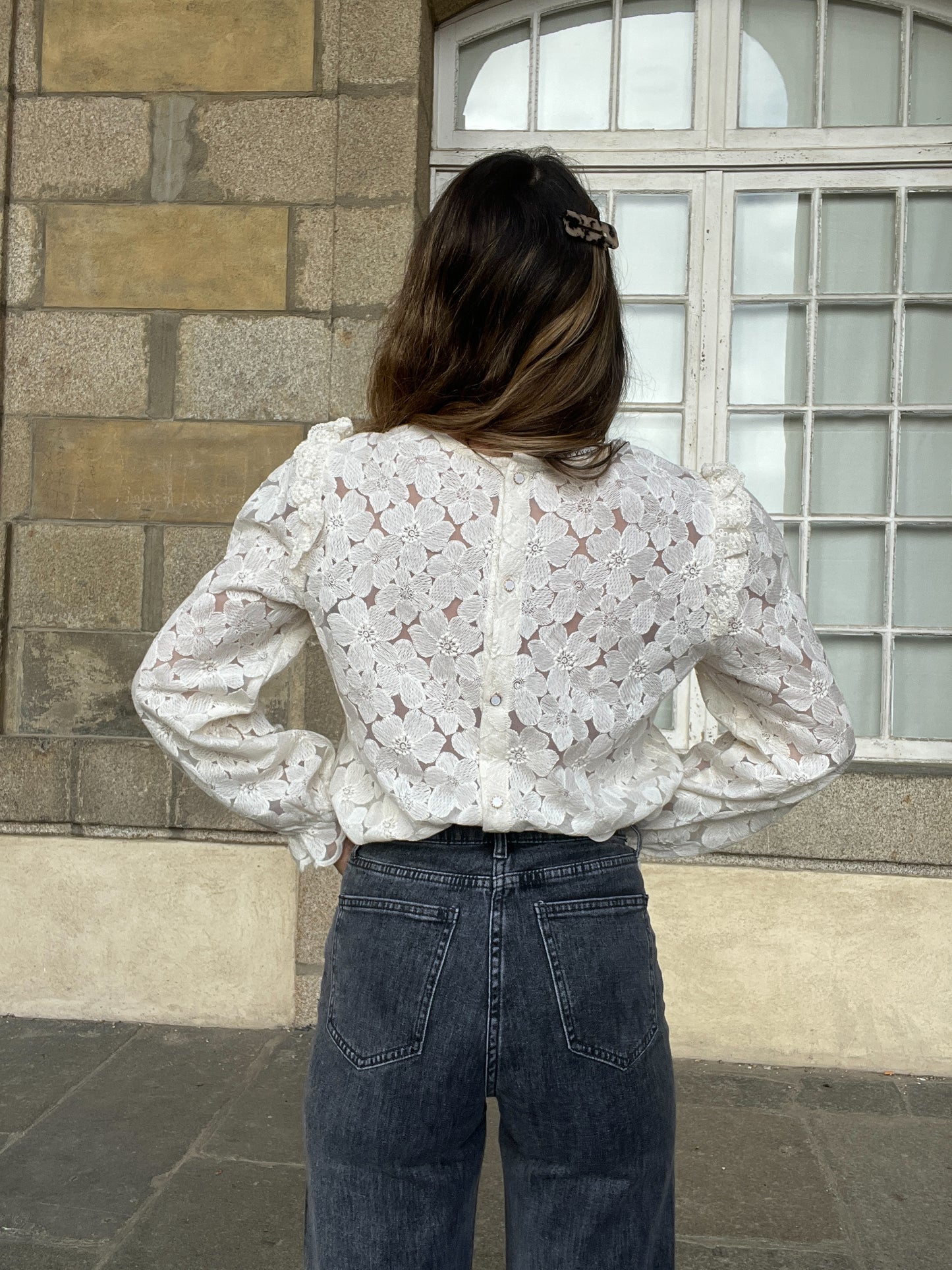 Blouse brodée Laura