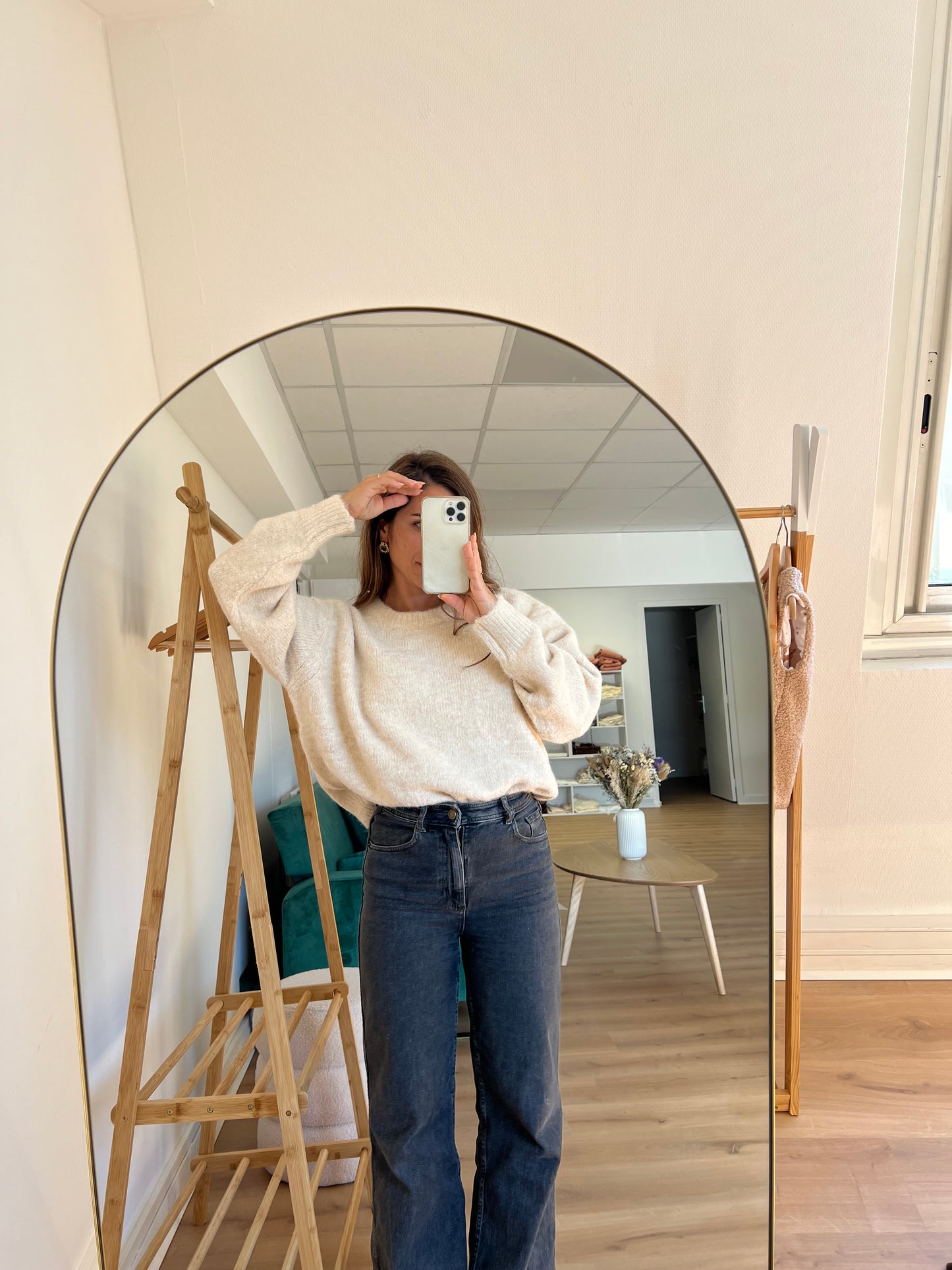 Pull Louise beige