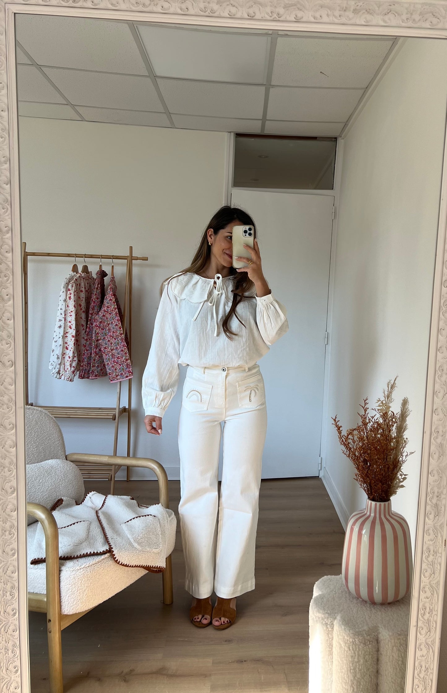 Pantalon blanc Alix