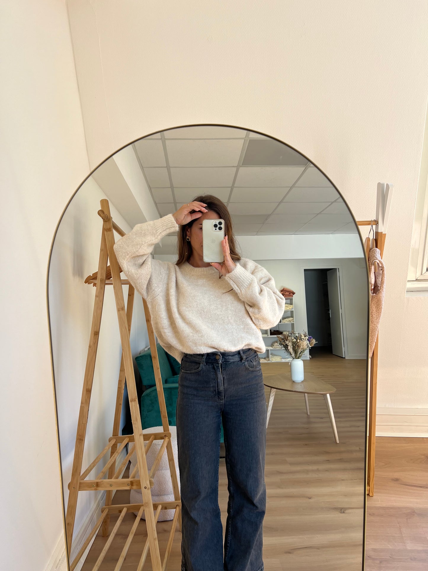 Pull Louise beige