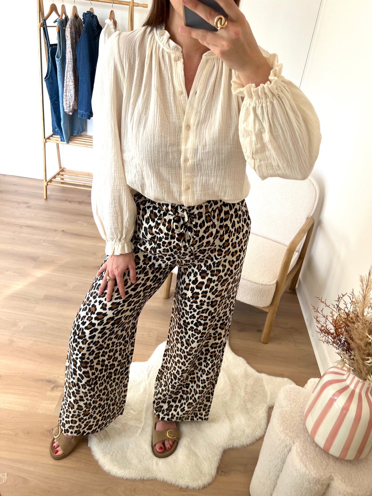 Pantalon léopard Romy