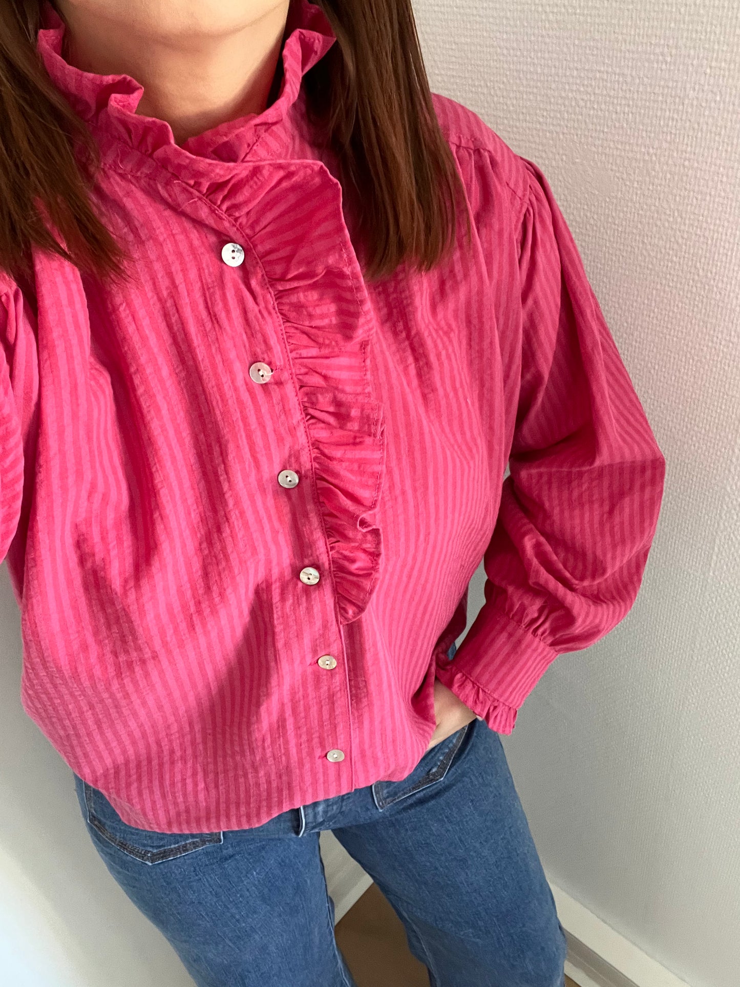 Chemise rose Alice