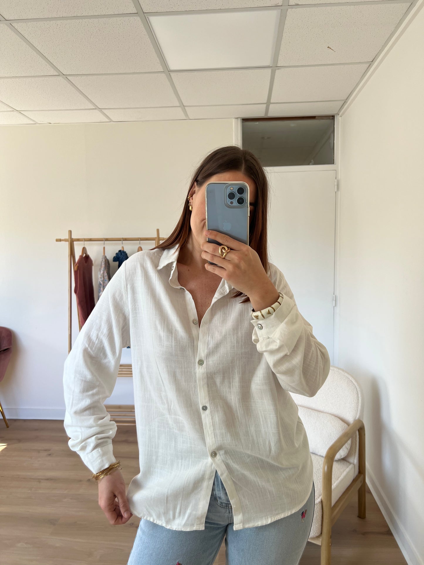 Chemise blanche Lilou