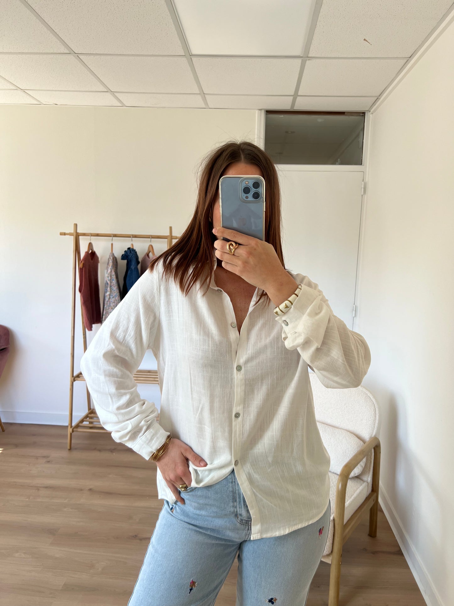 Chemise blanche Lilou
