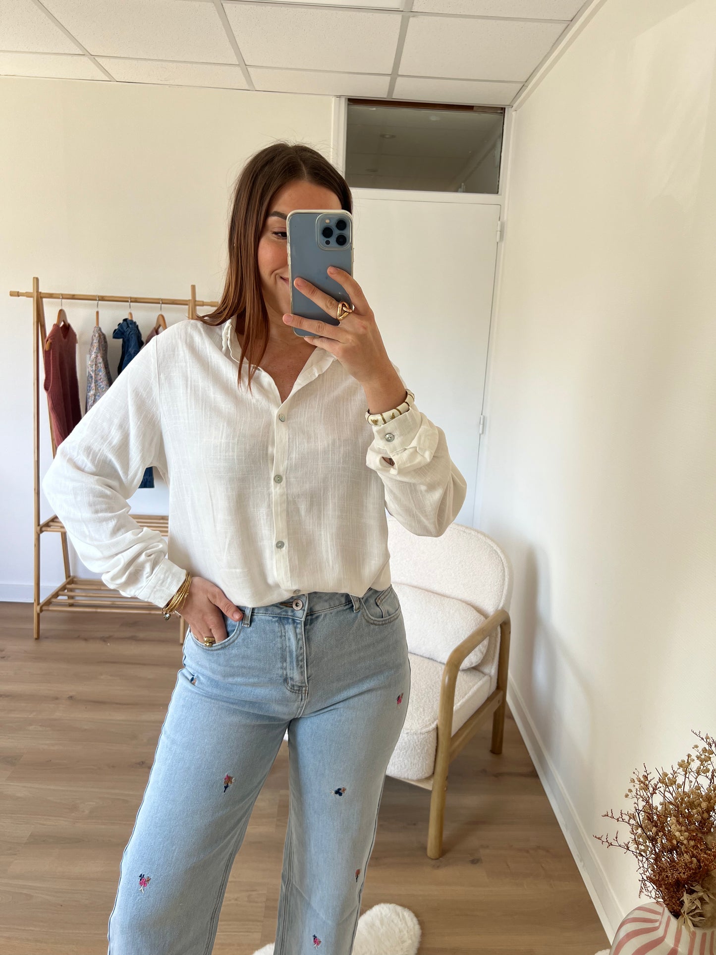 Chemise blanche Lilou