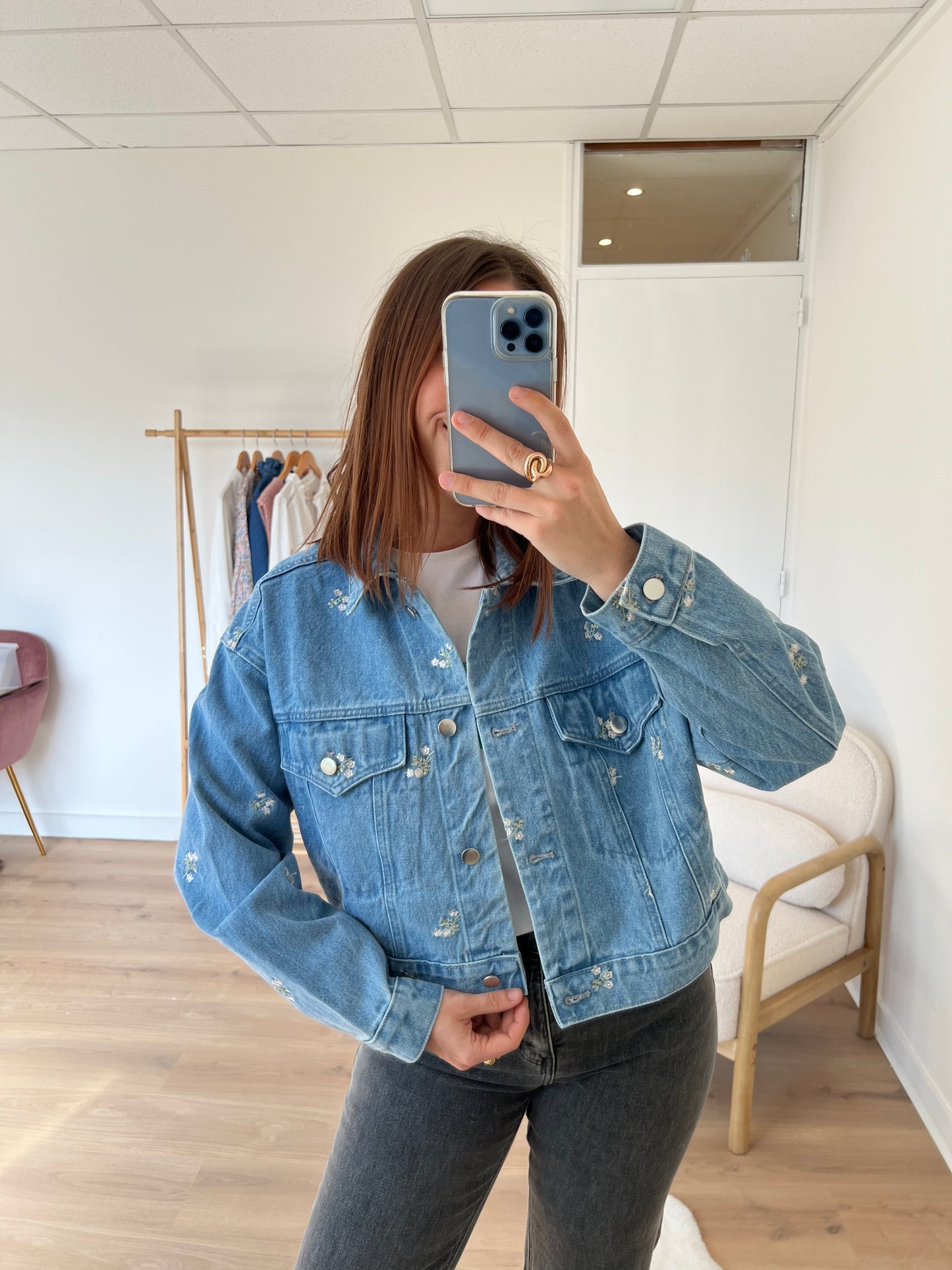 Veste en jean Marta
