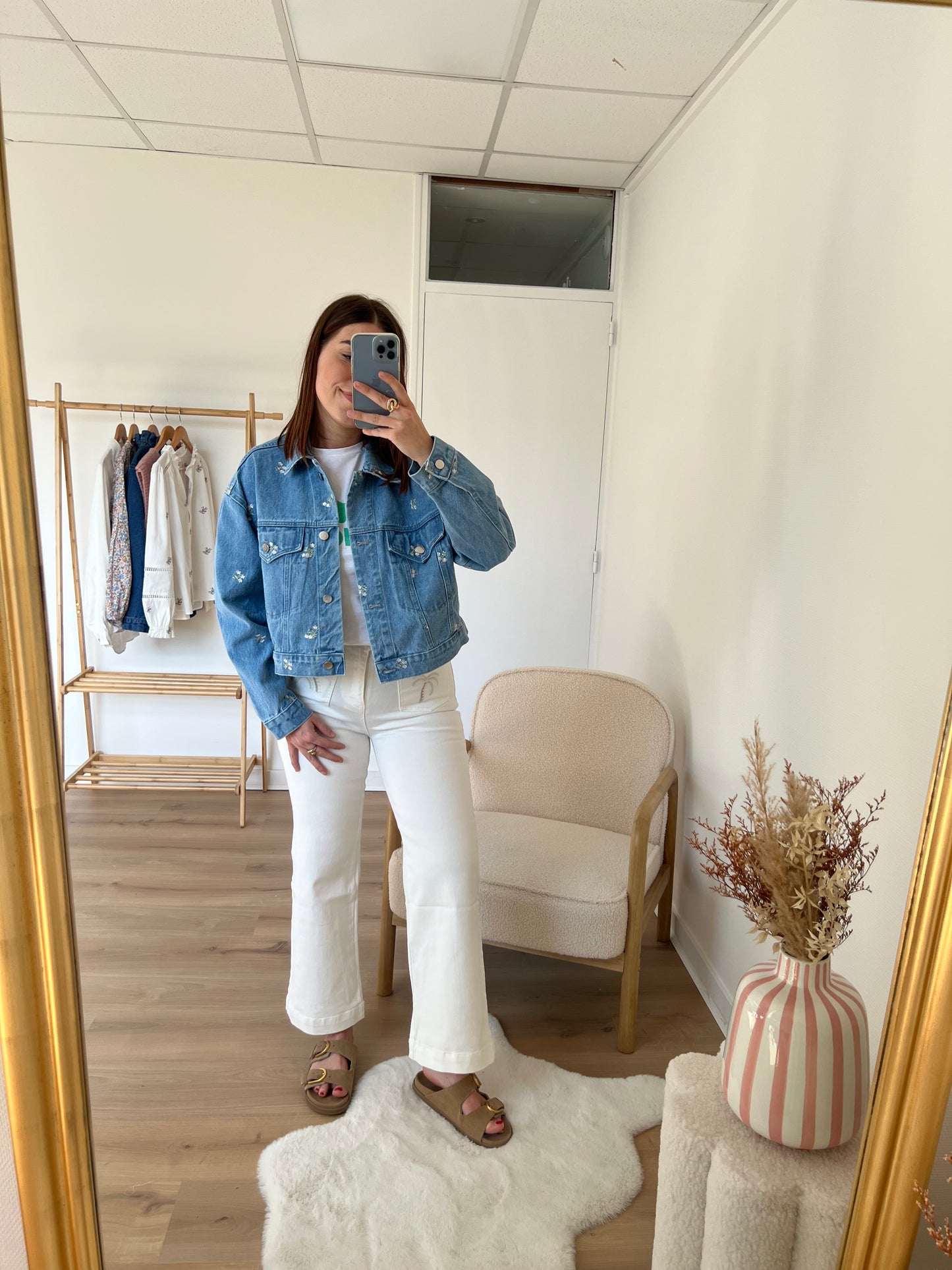 Veste en jean Marta