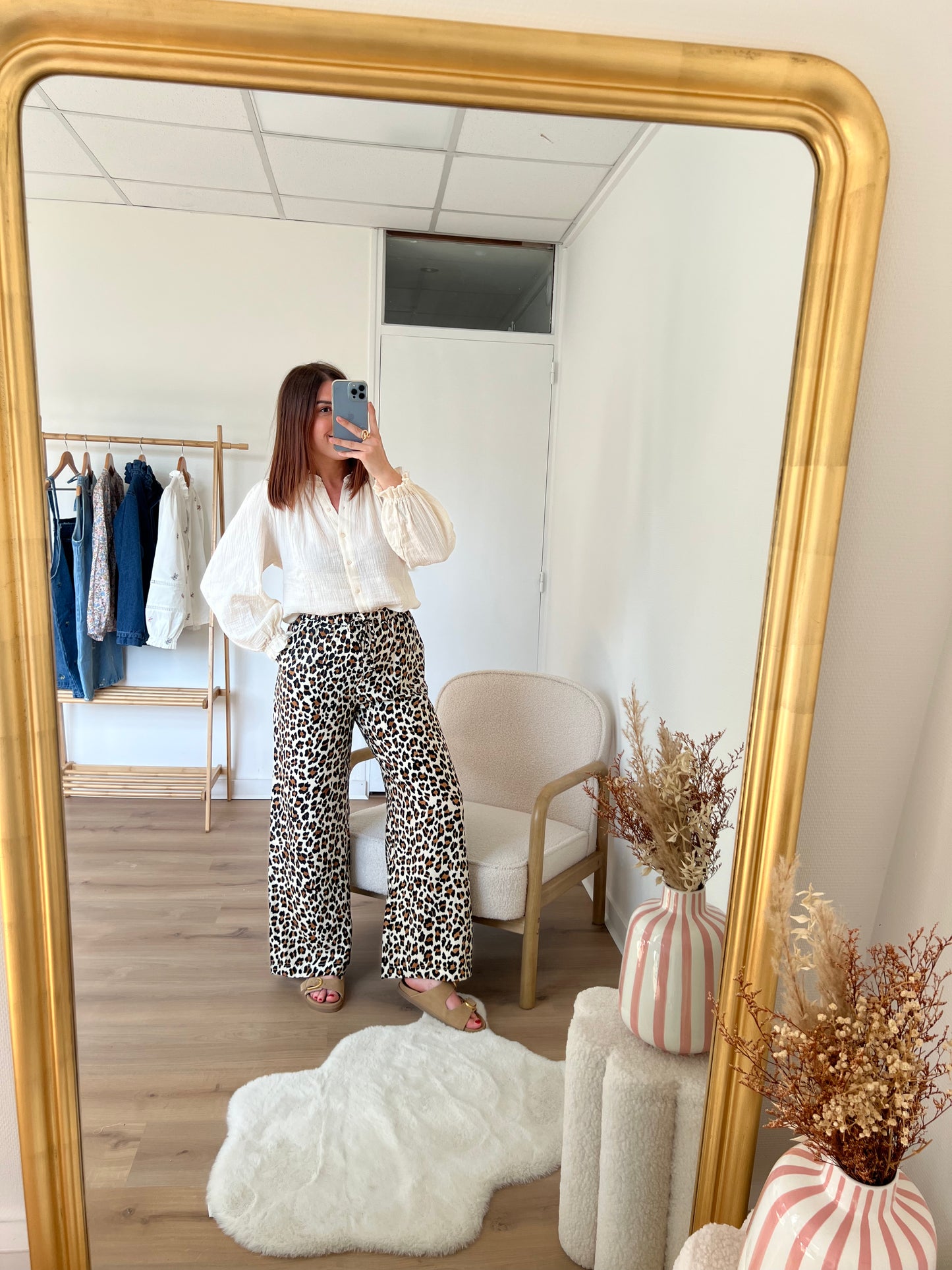 Pantalon léopard Romy