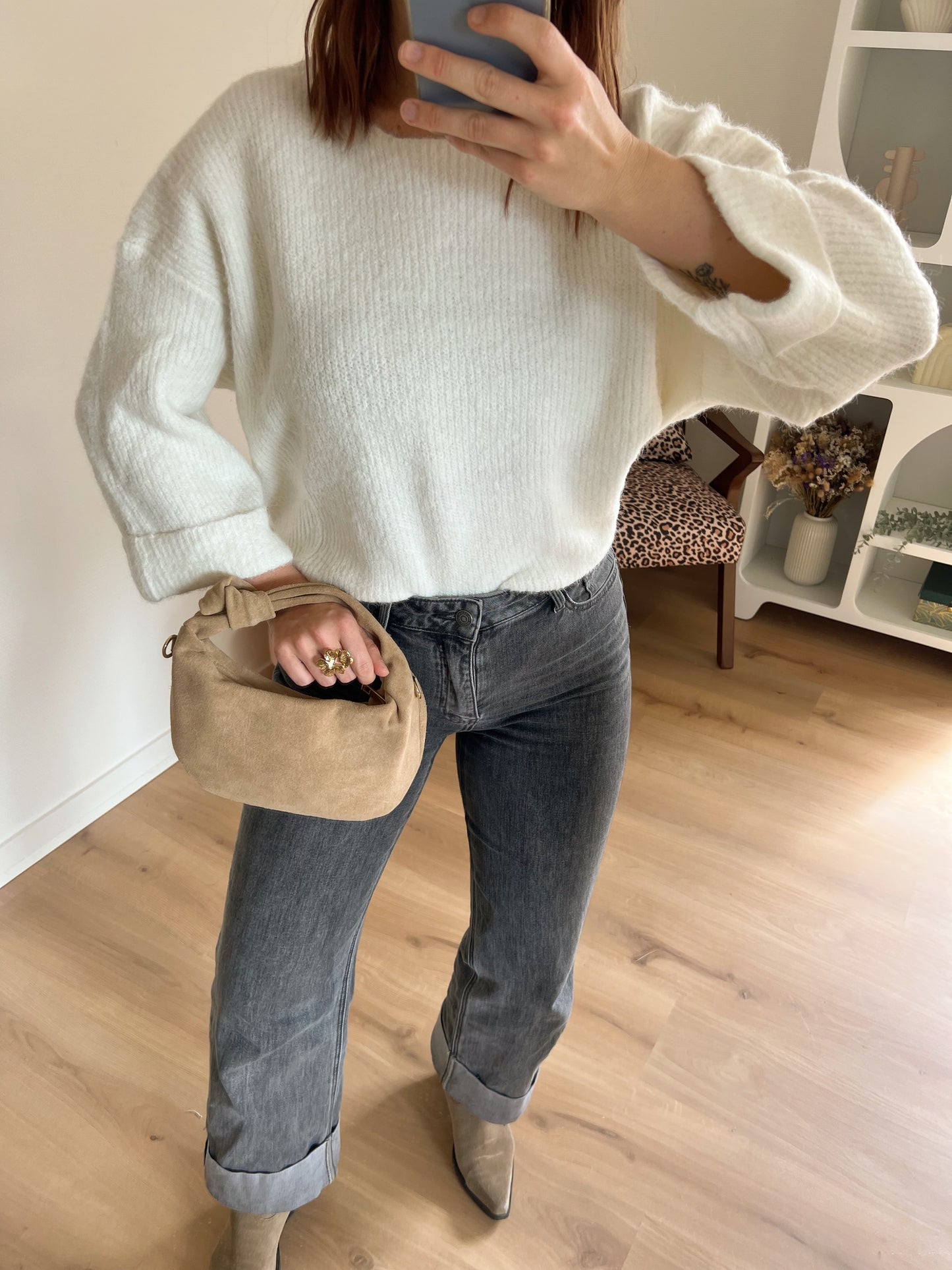 Sac à main Louise beige