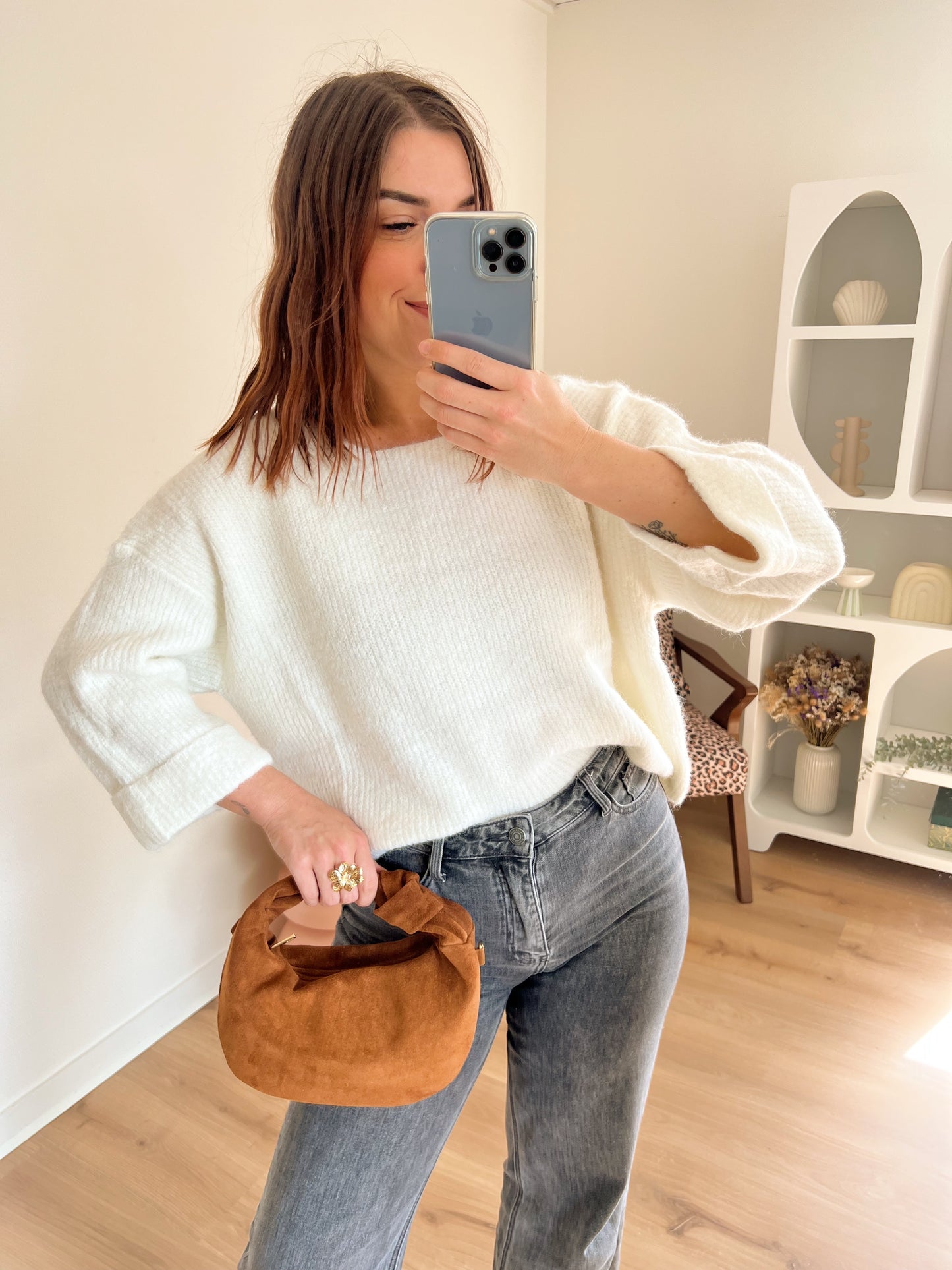 Sac à main Louise camel