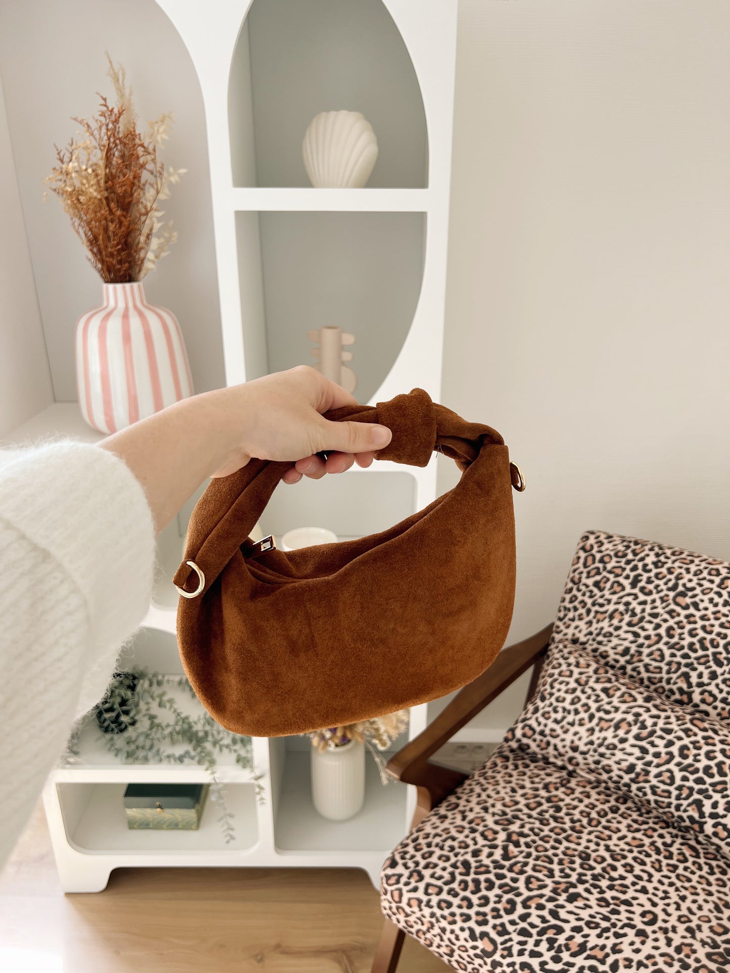 Sac à main Louise camel