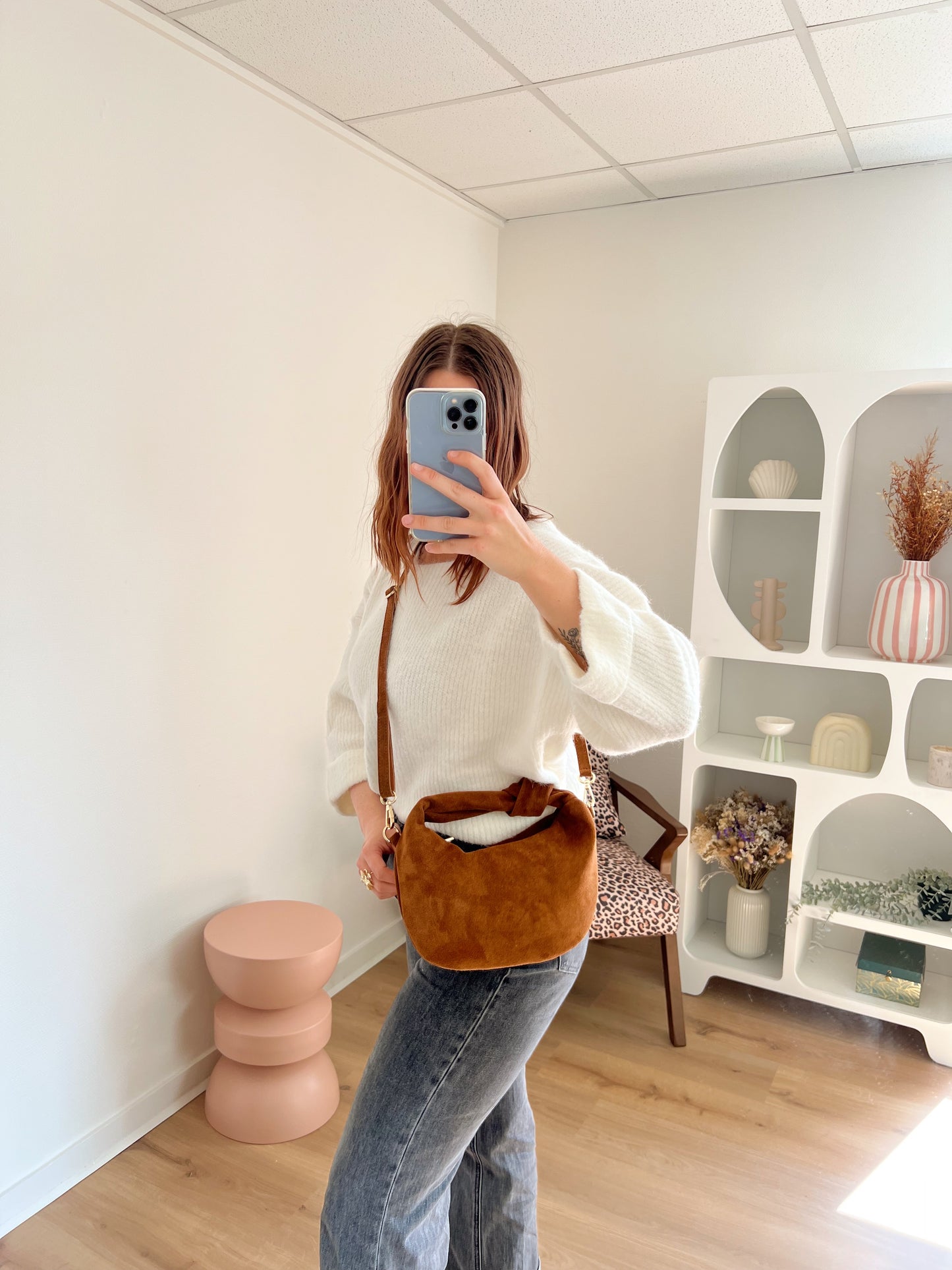 Sac à main Louise camel