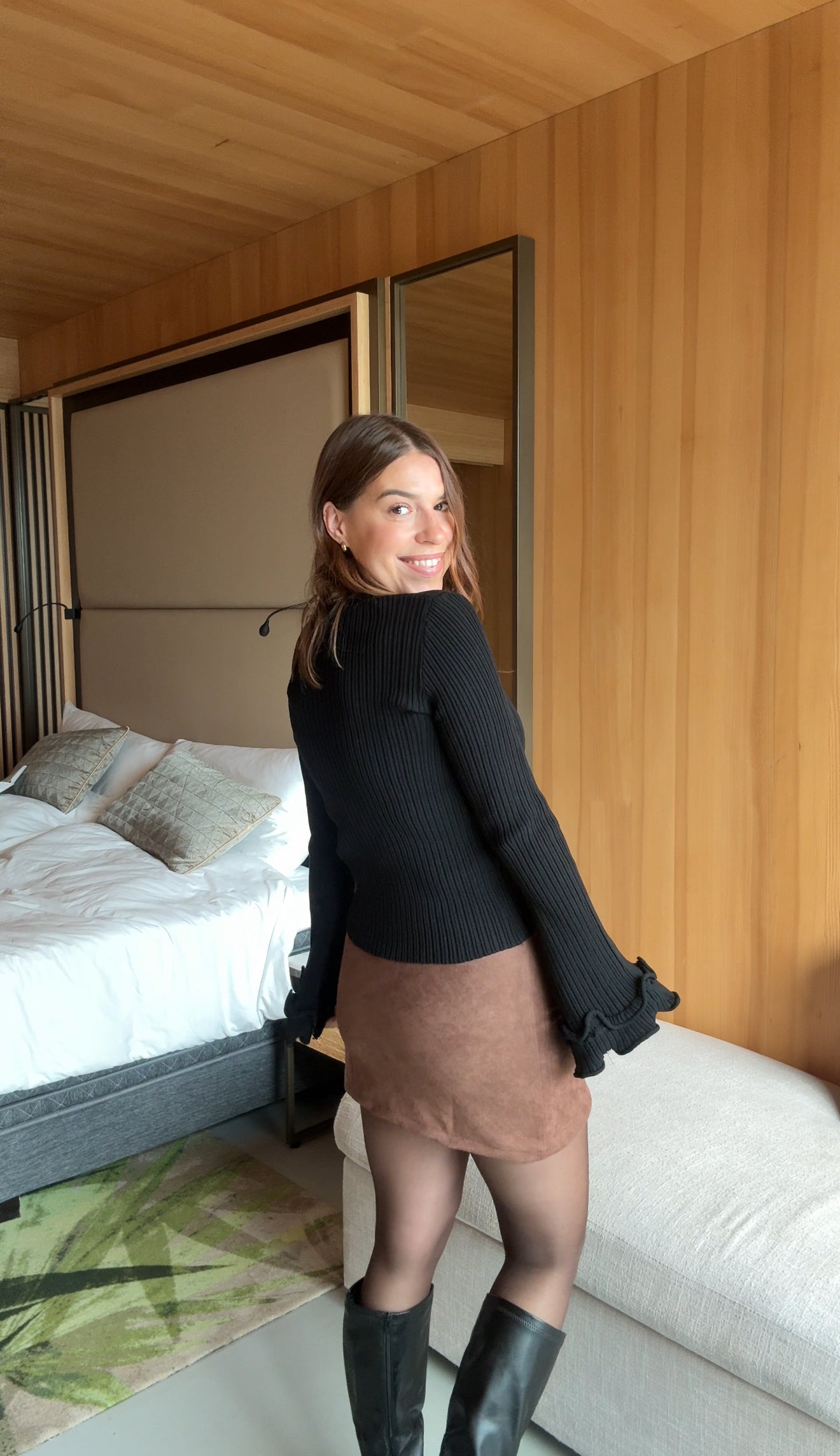 Jupe en Suédine Irène