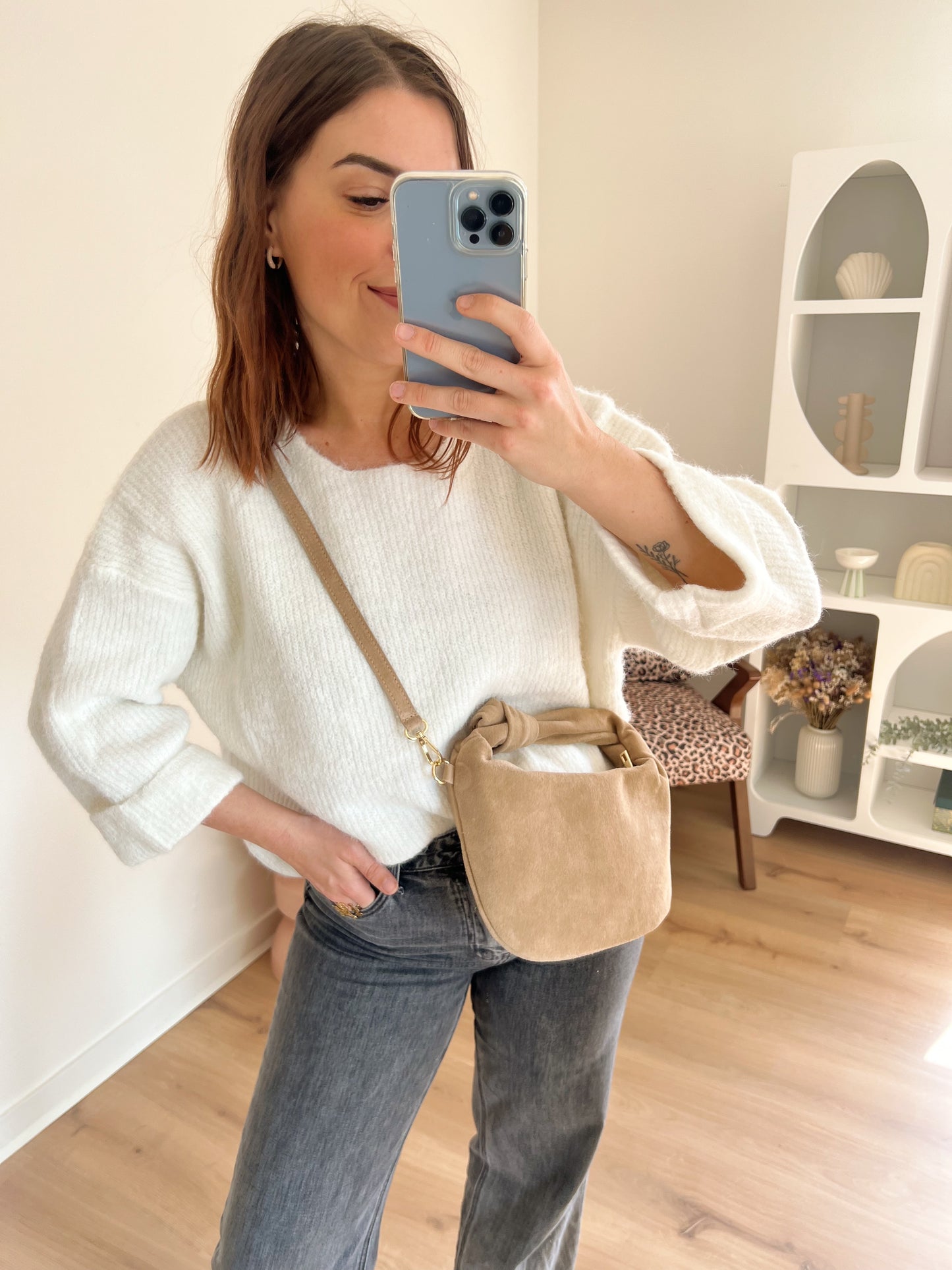 Sac à main Louise beige