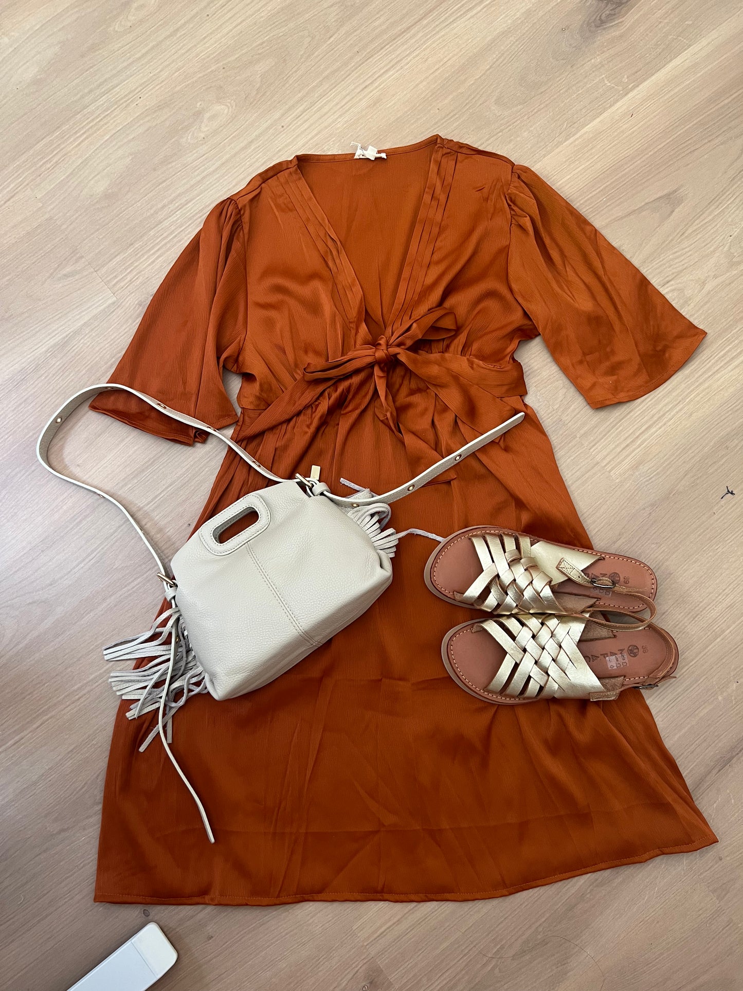 Robe Valentina terracotta