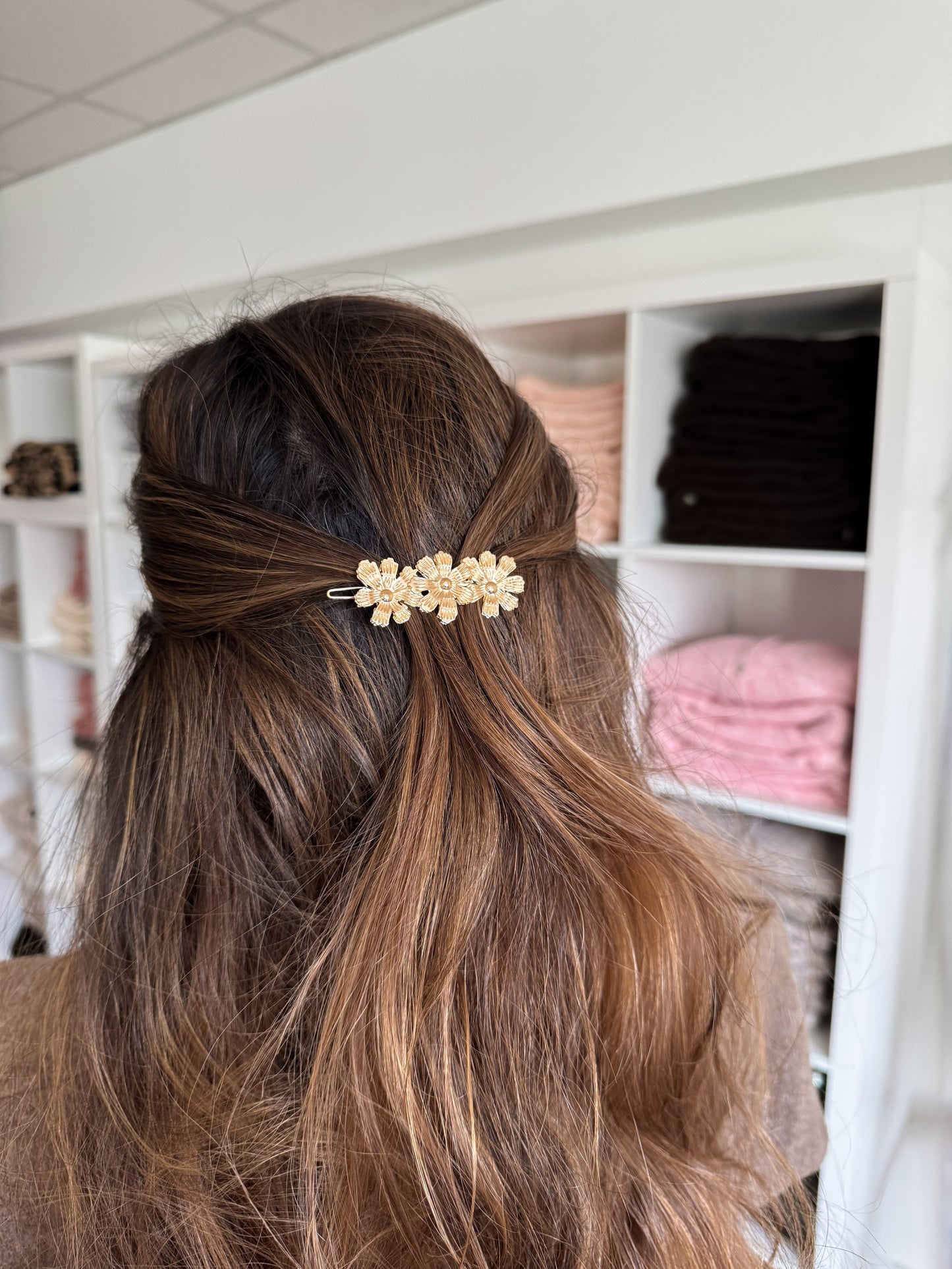 Barrette pour cheveux - Marguerite