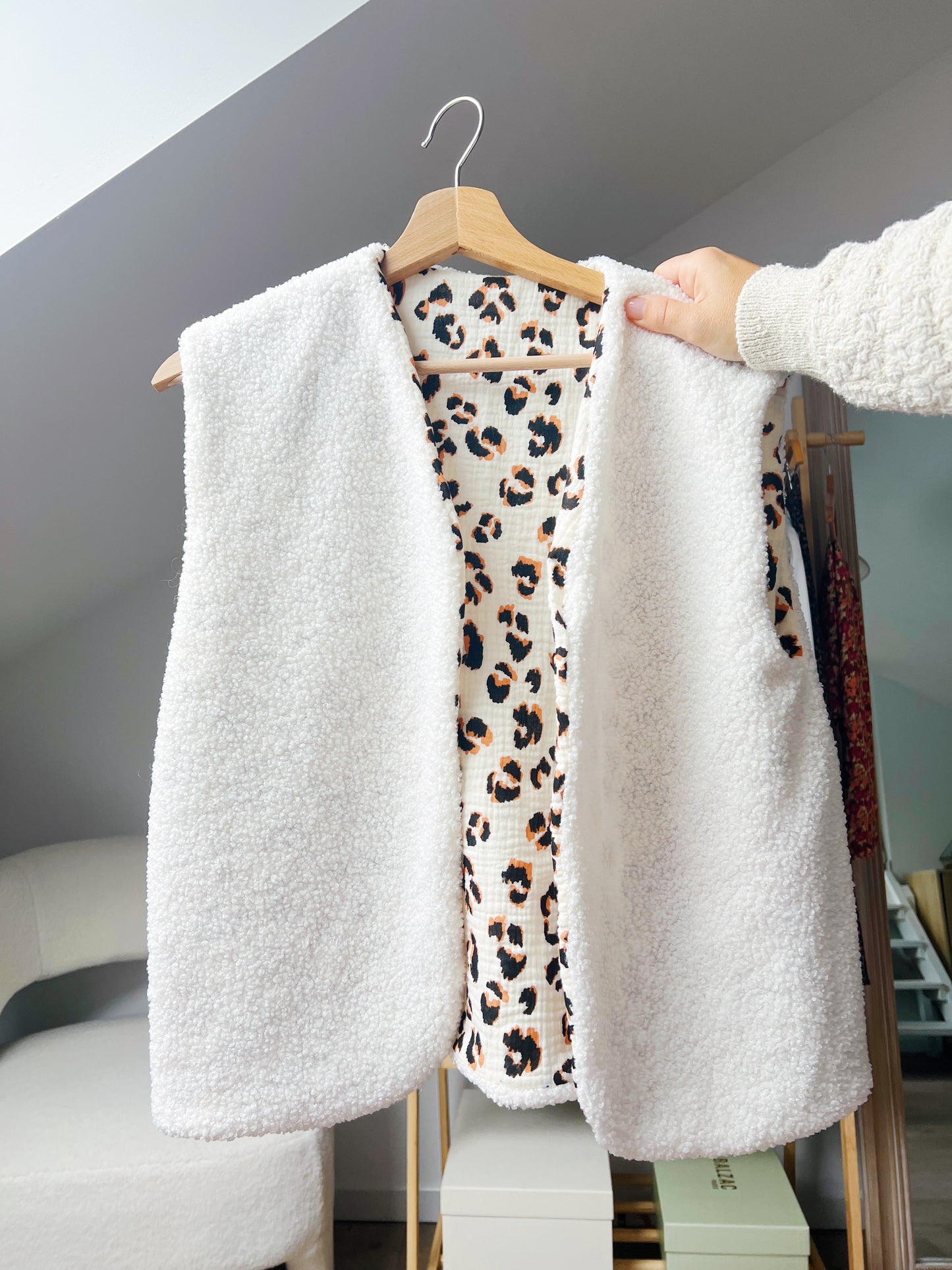 Gilet berger femme