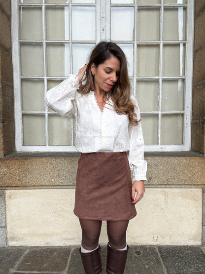 Jupe en Suédine Irène