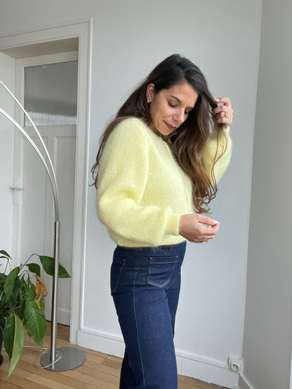 Maille en laine Bianca light Yellow