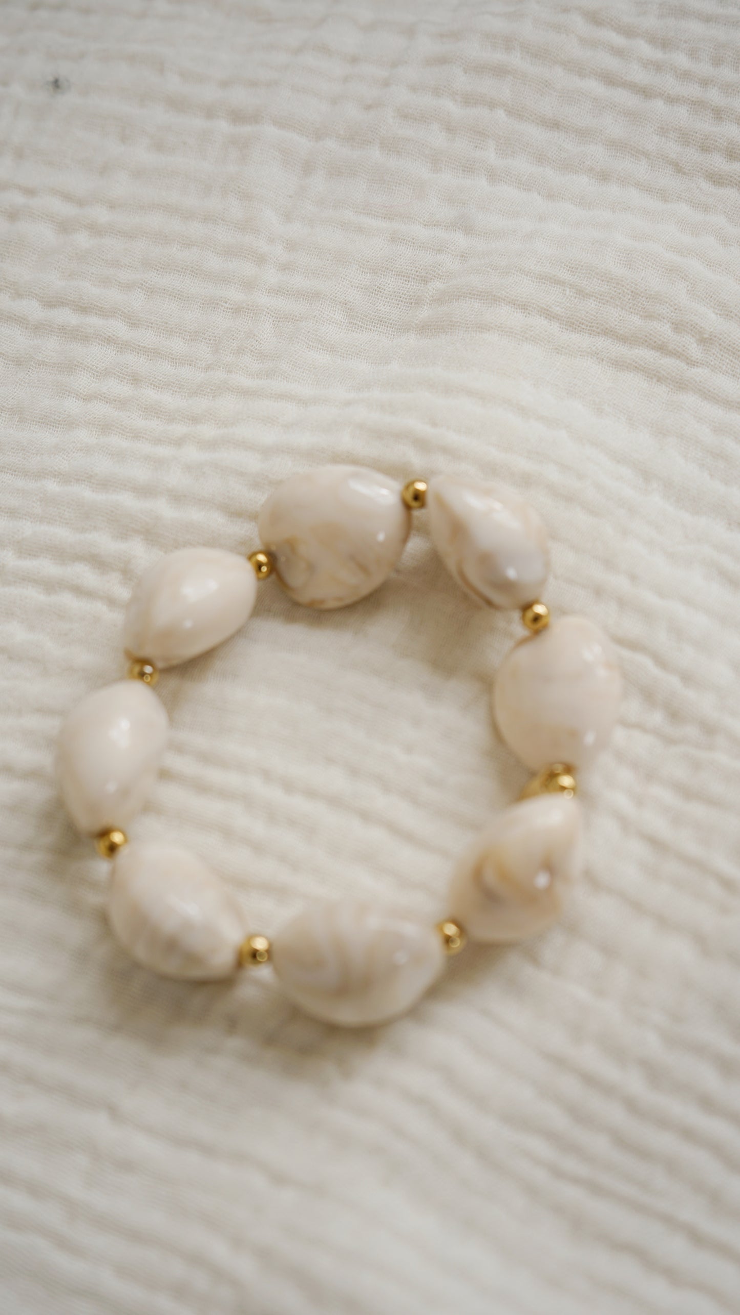 Bracelet Solal taupe nacré