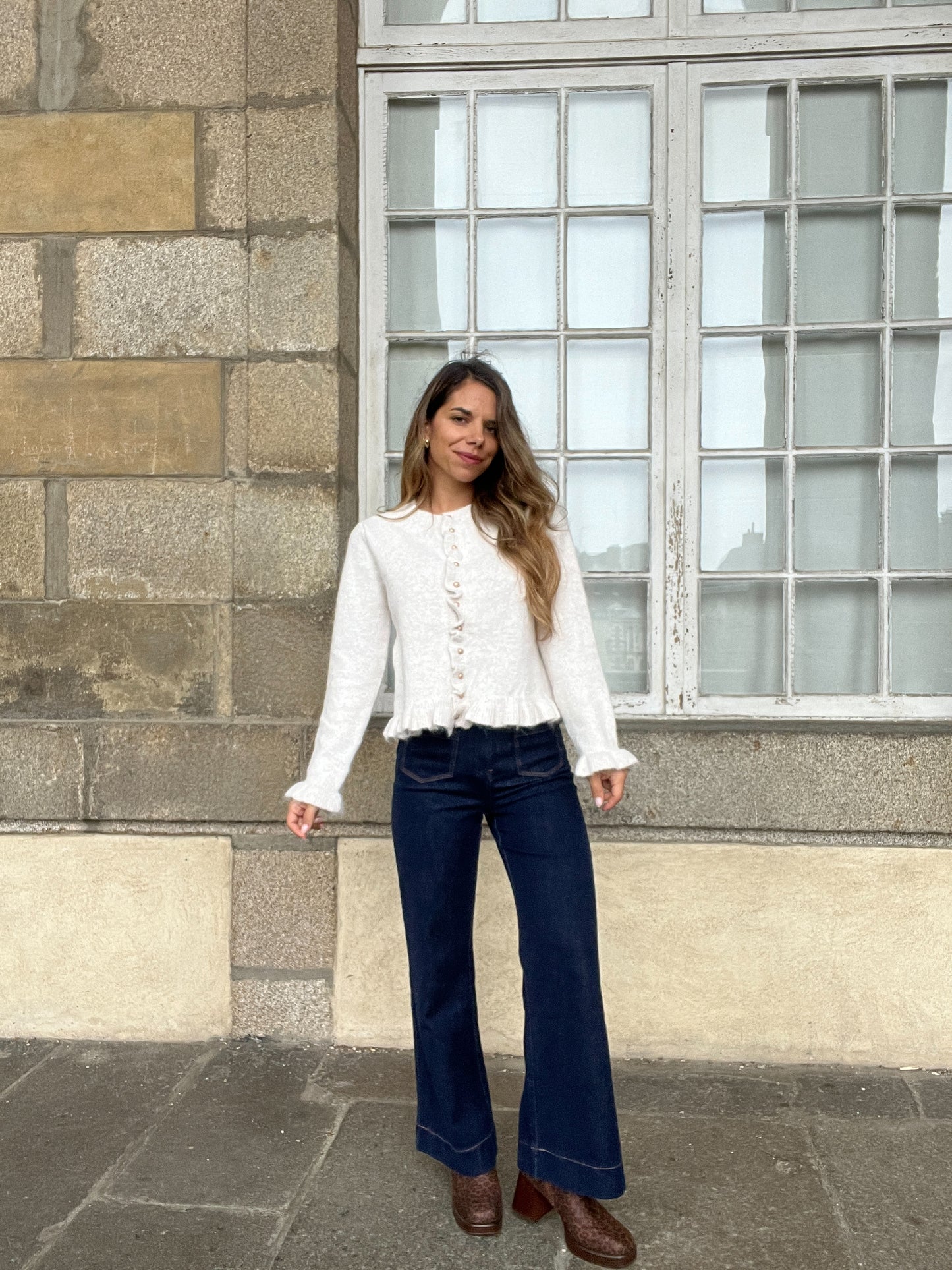 Cardigan Maxine écru