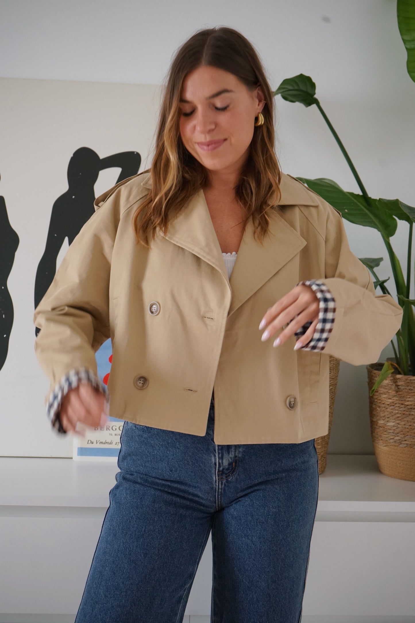 Trench court Pia beige