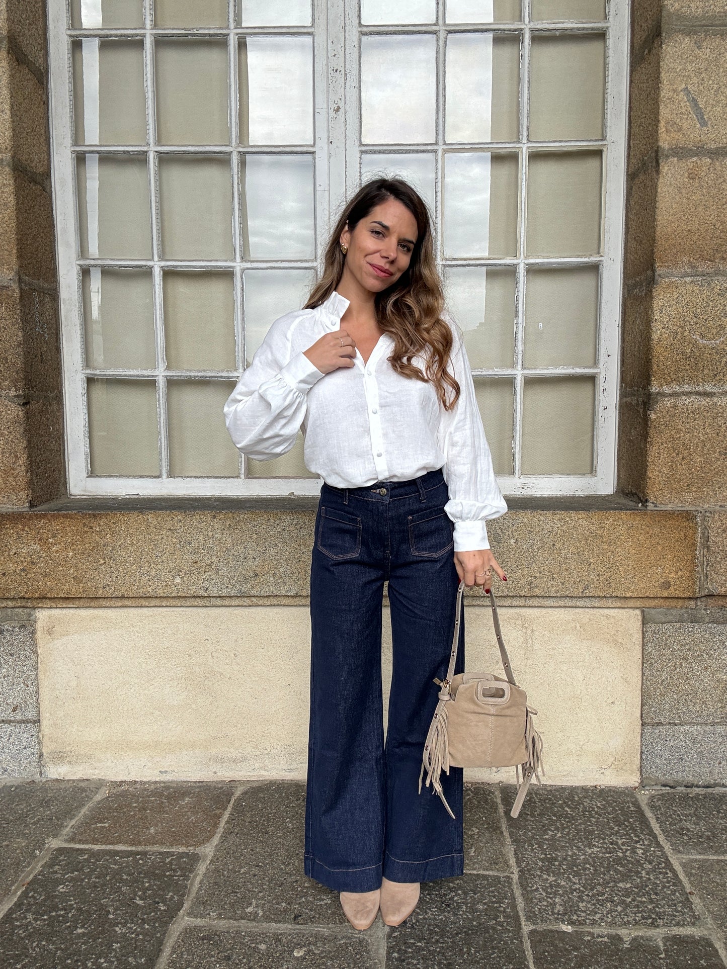 Blouse blanche Léonie