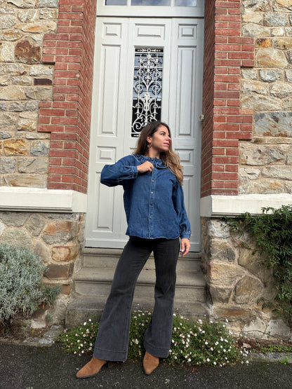 Blouse Jade en denim
