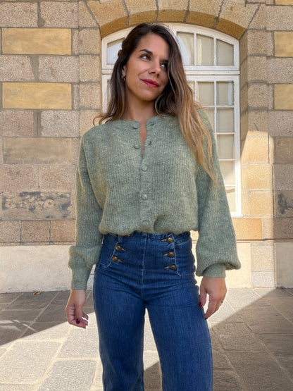 Cardigan Lise Kaki