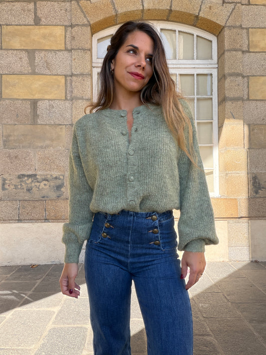 Cardigan Lise Kaki