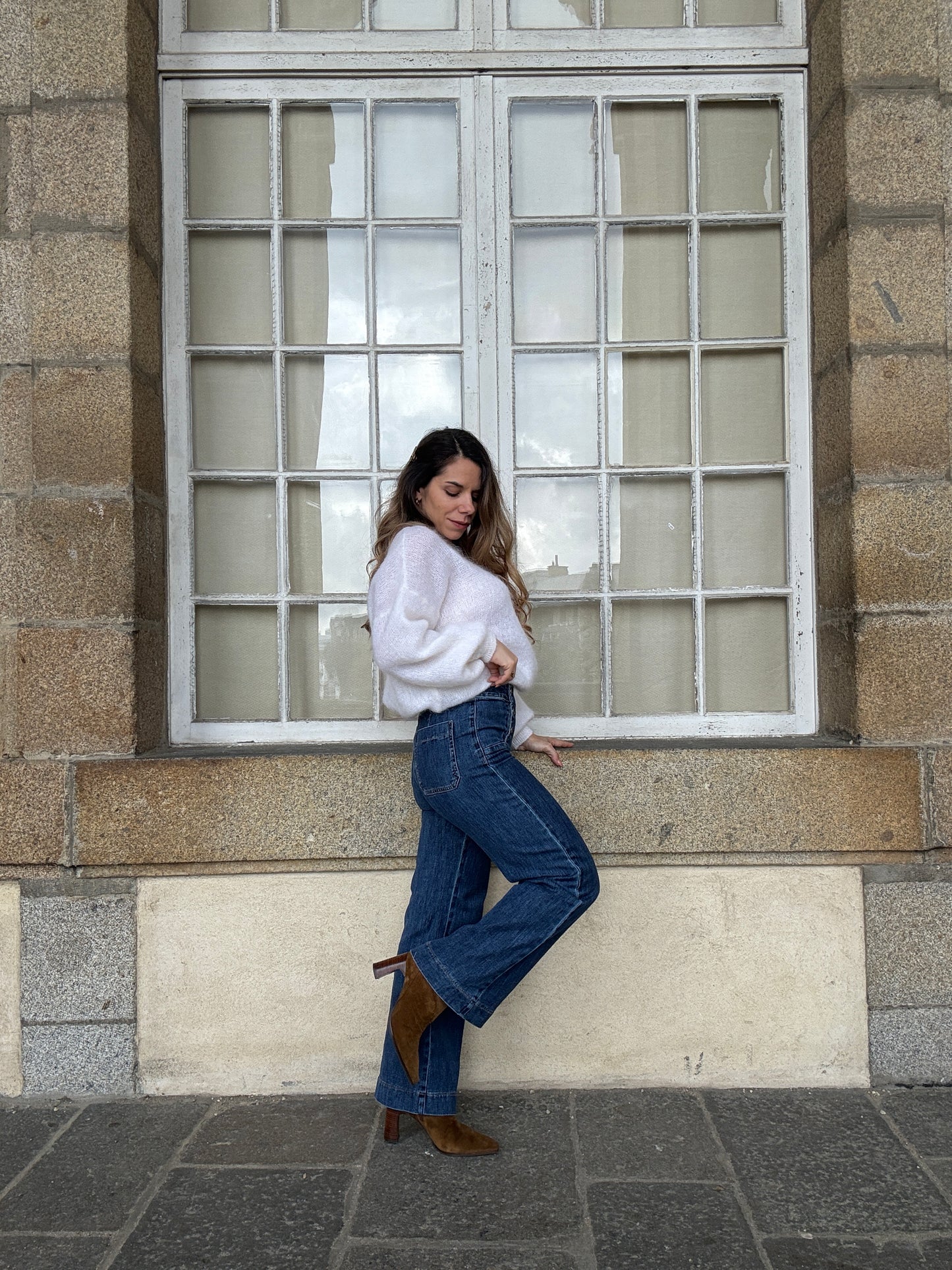Jean Victorine denim foncé