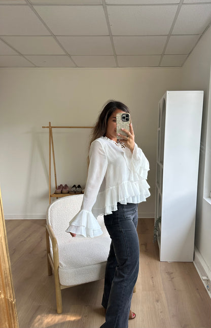 Blouse Aria ecrue