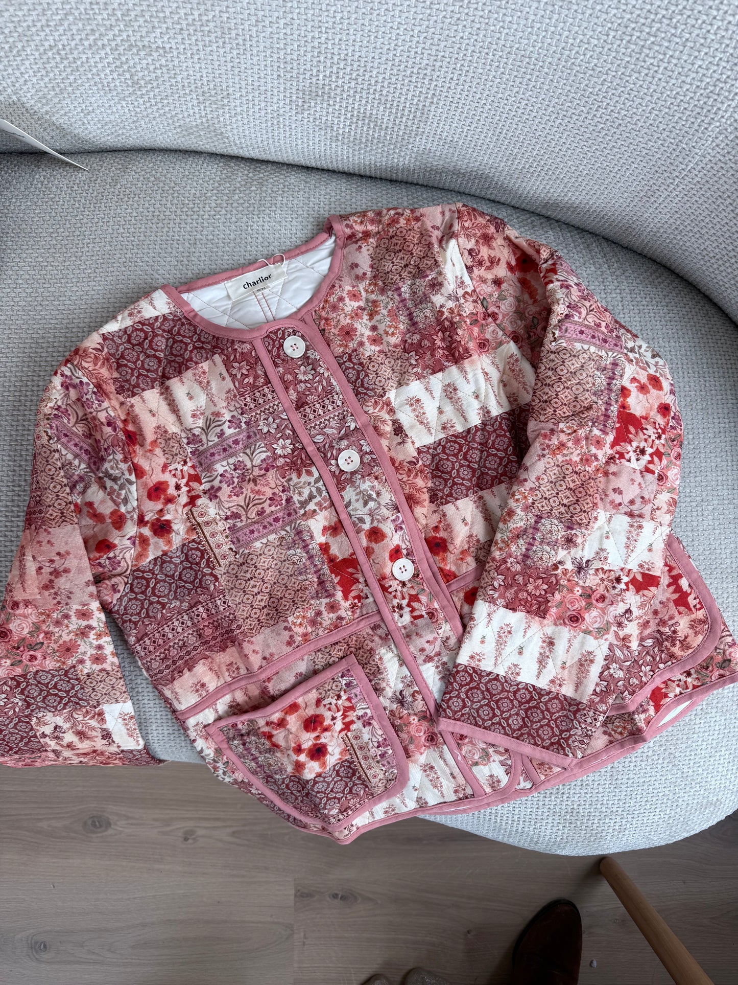 Veste matelassée Paula patchwork